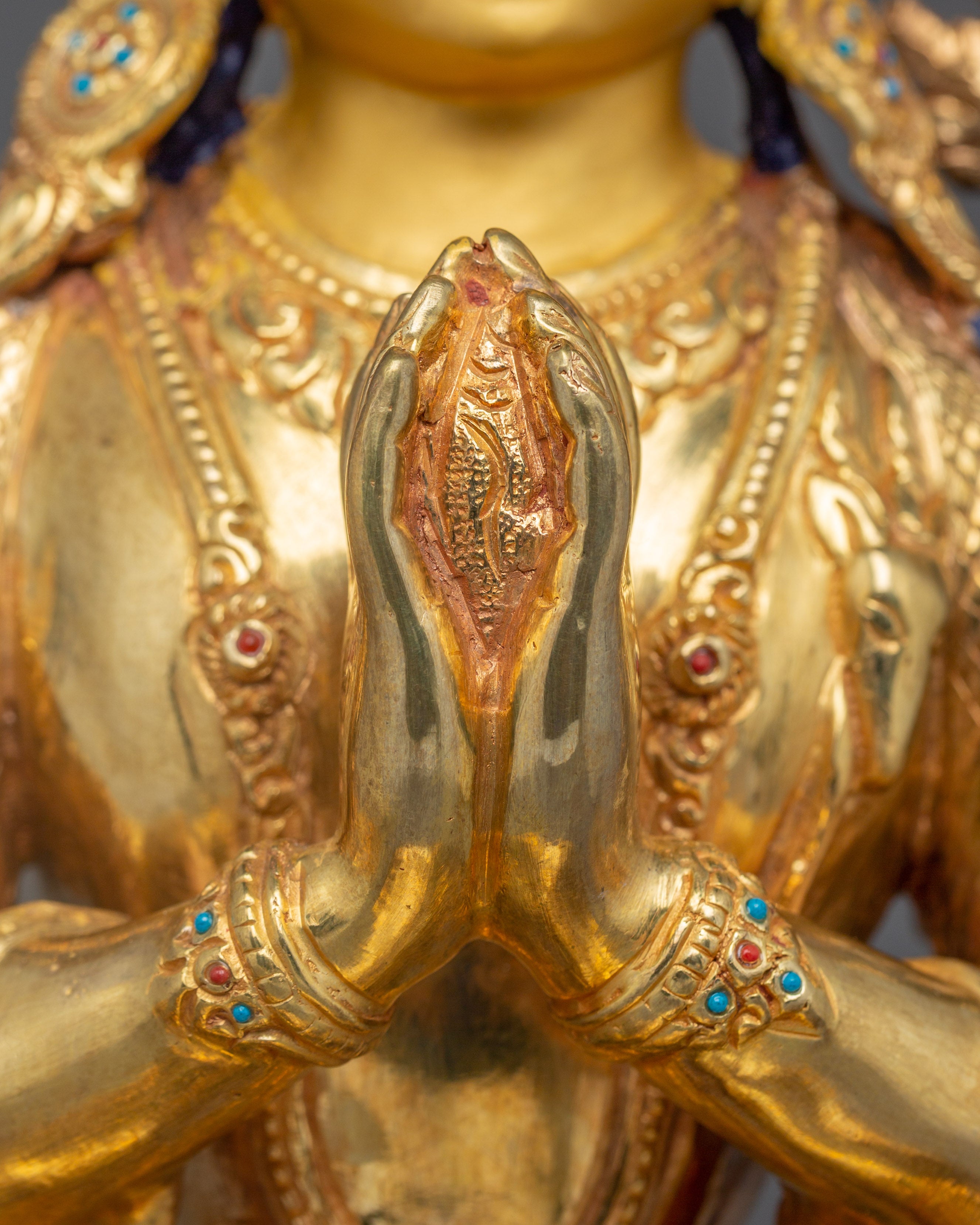 Statue of Chenrezig for Spiritual Decor