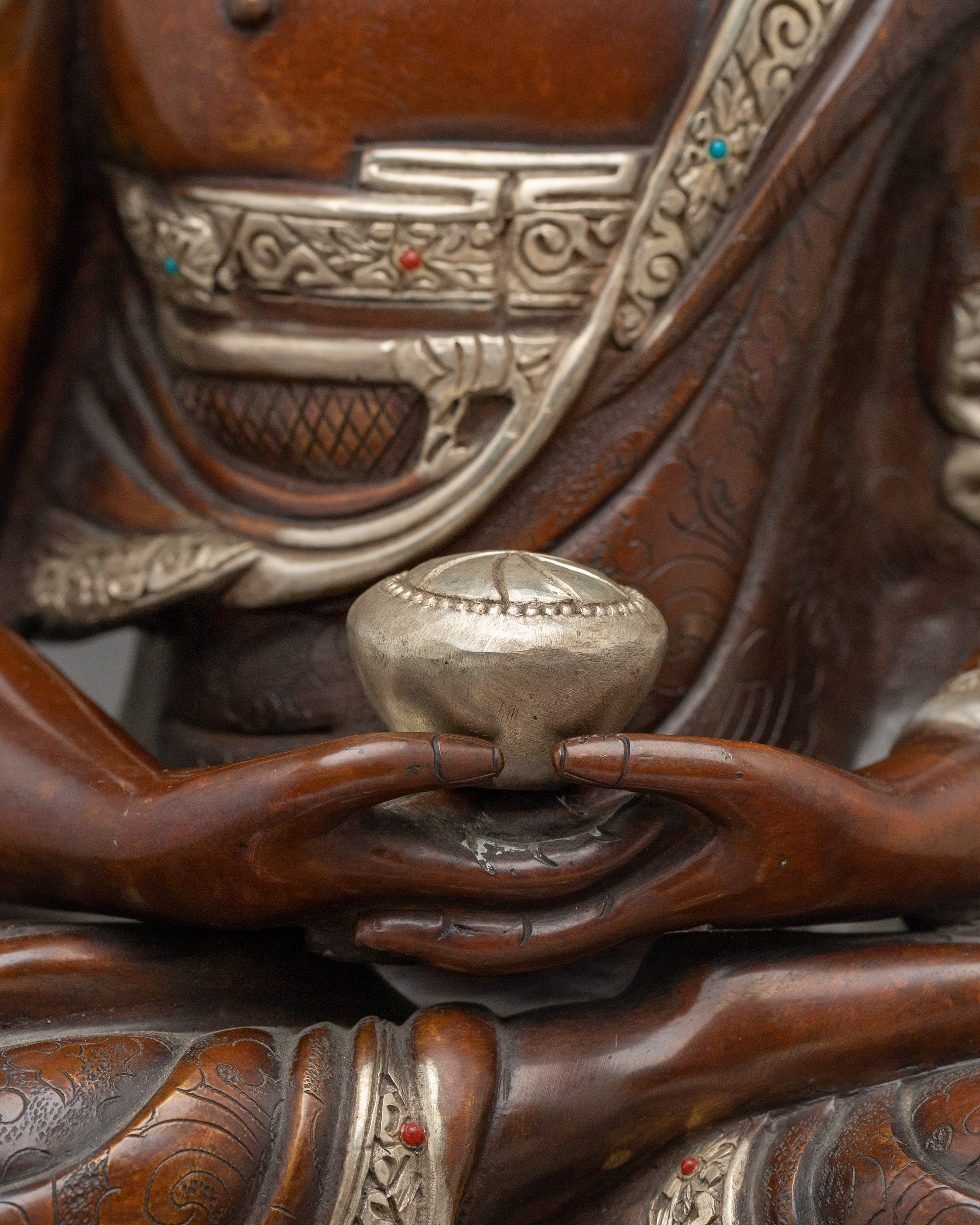 Amitabha Buddha Art, Sukhavati Lord Figure | Nepali Statue for Peaceful Mind