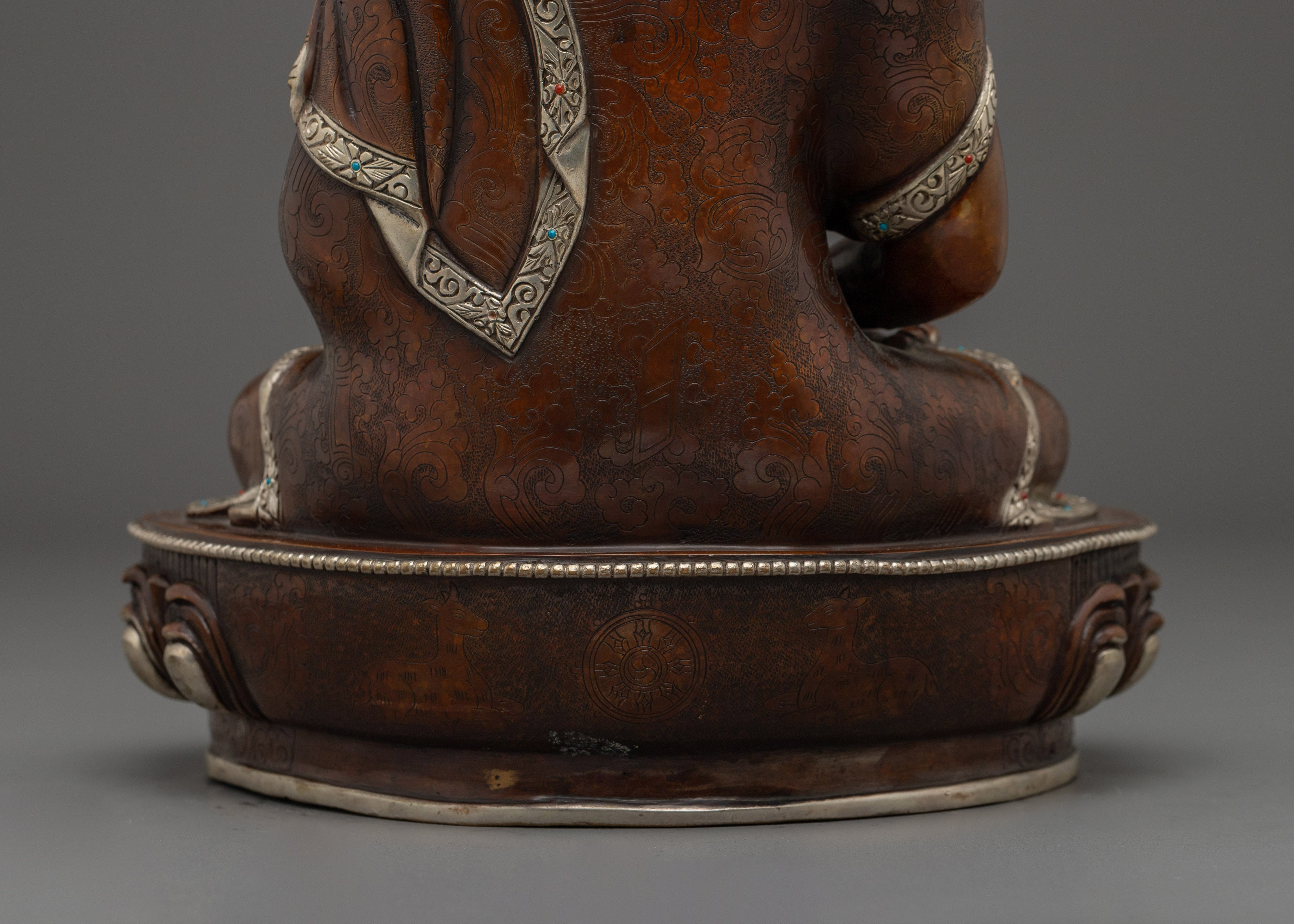 Amitabha Buddha Art, Sukhavati Lord Figure | Nepali Statue for Peaceful Mind