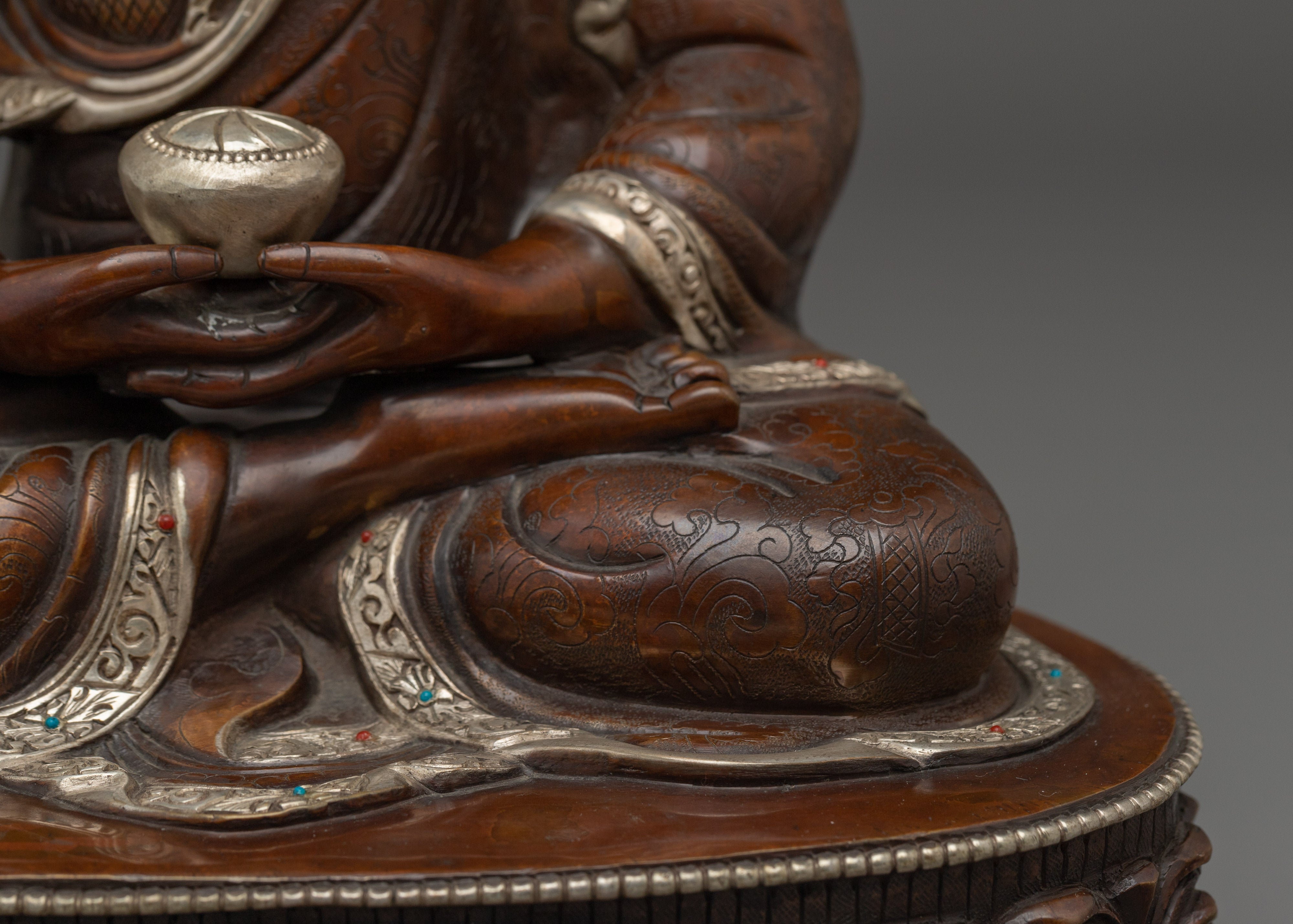 Amitabha Buddha Art, Sukhavati Lord Figure | Nepali Statue for Peaceful Mind