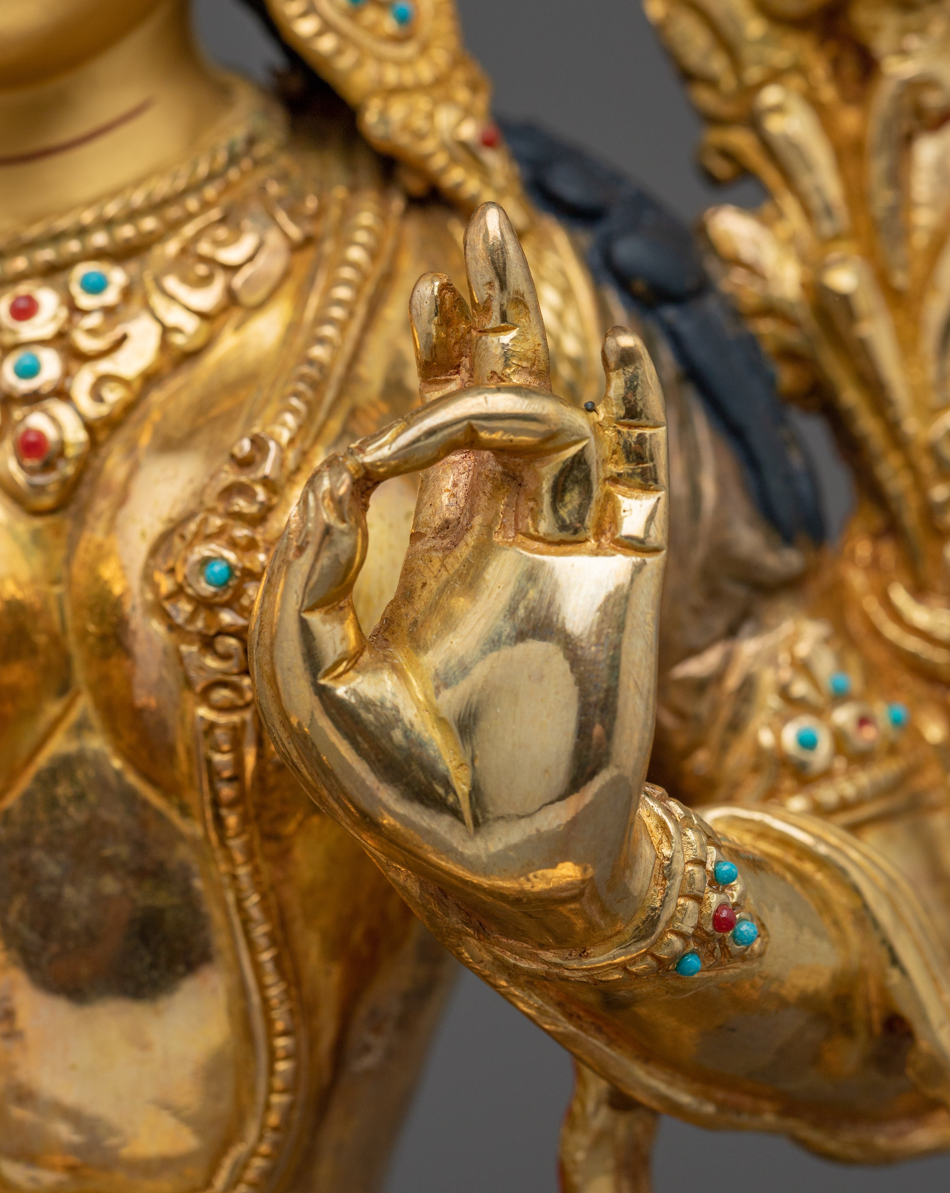 Green Tara Artwork : Swift Liberator Goddess