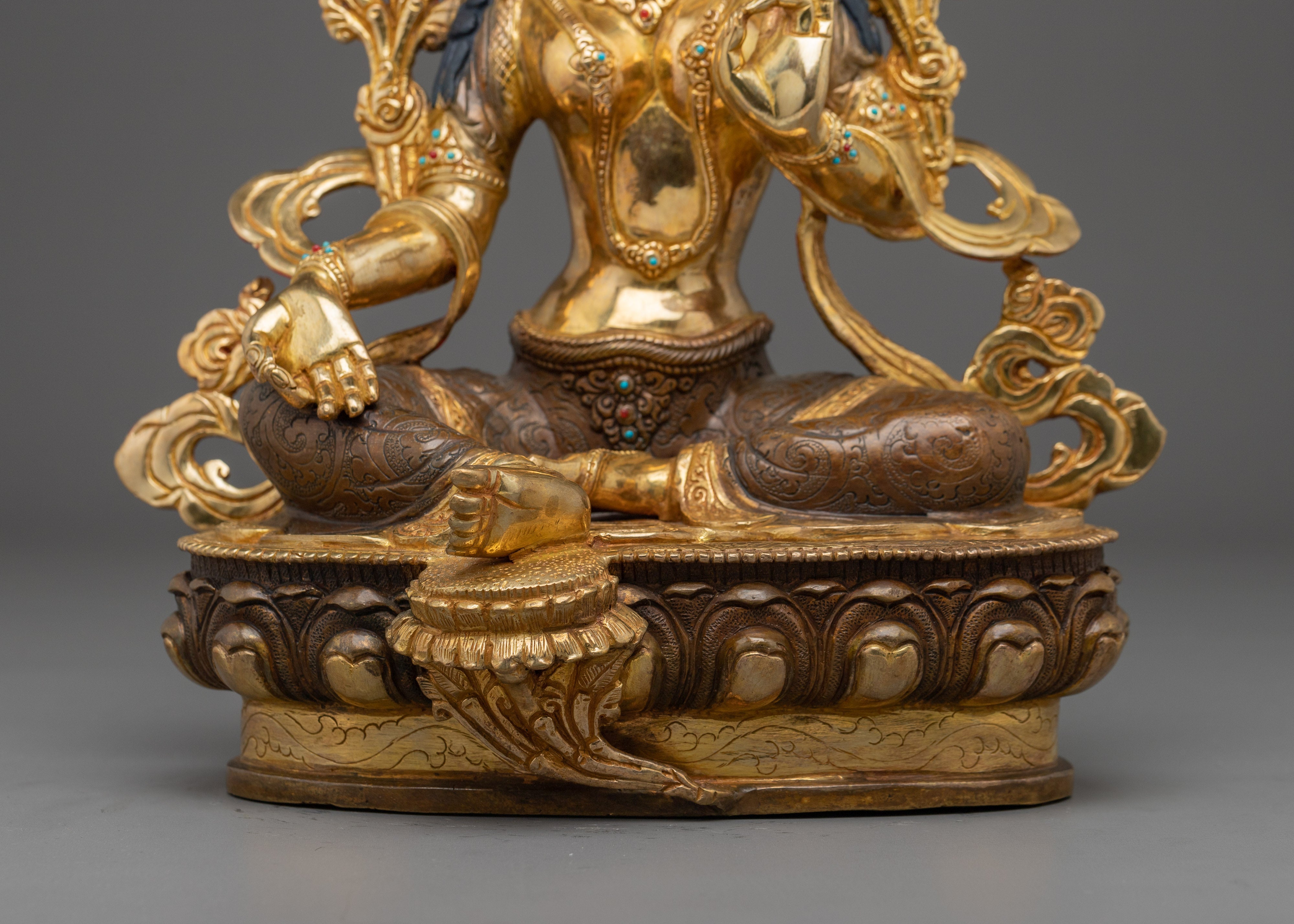 Green Tara Artwork : Swift Liberator Goddess