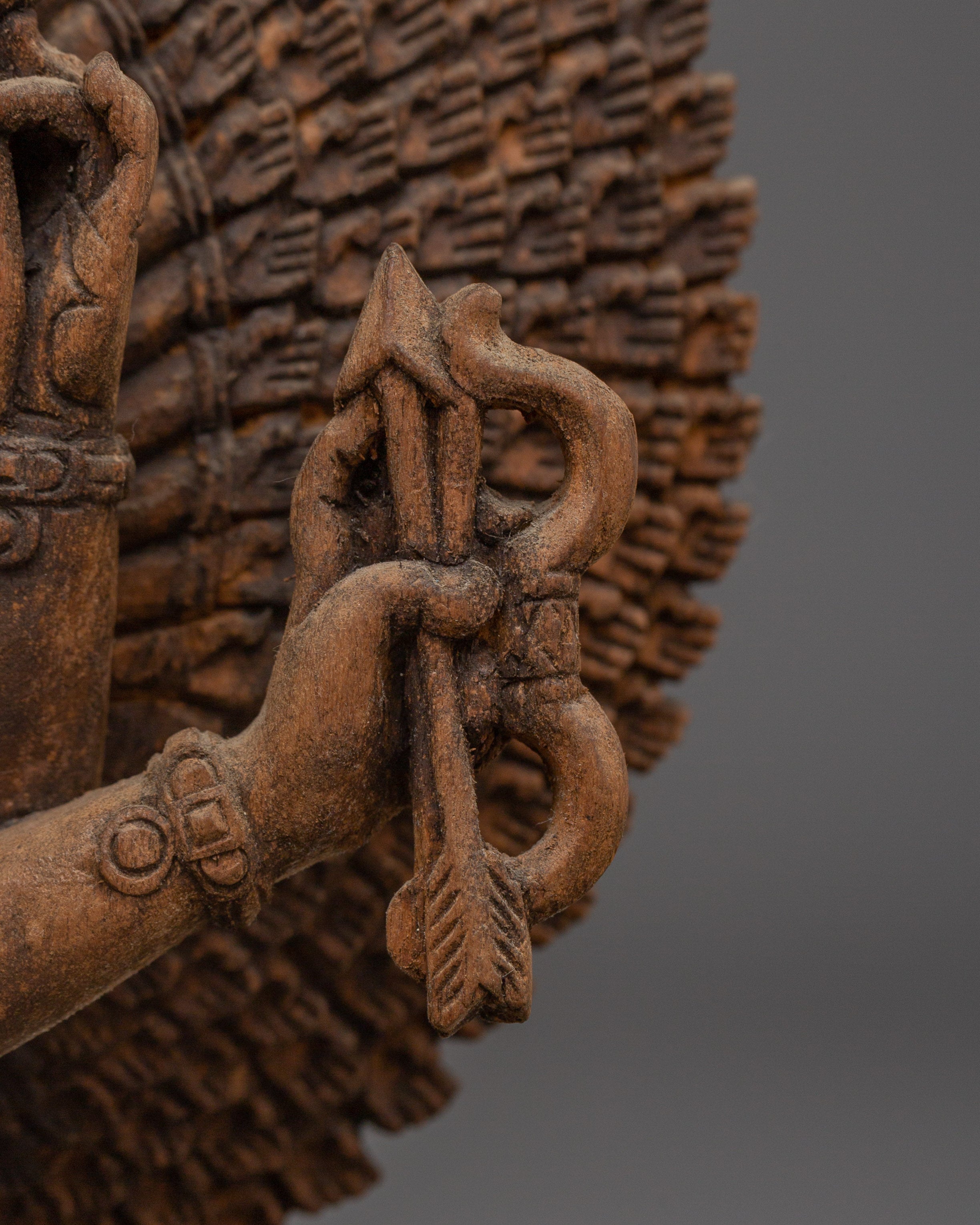 Handmade Seated 1000 Armed Chenrezig Statue | Himalayan Treasure of Nepal