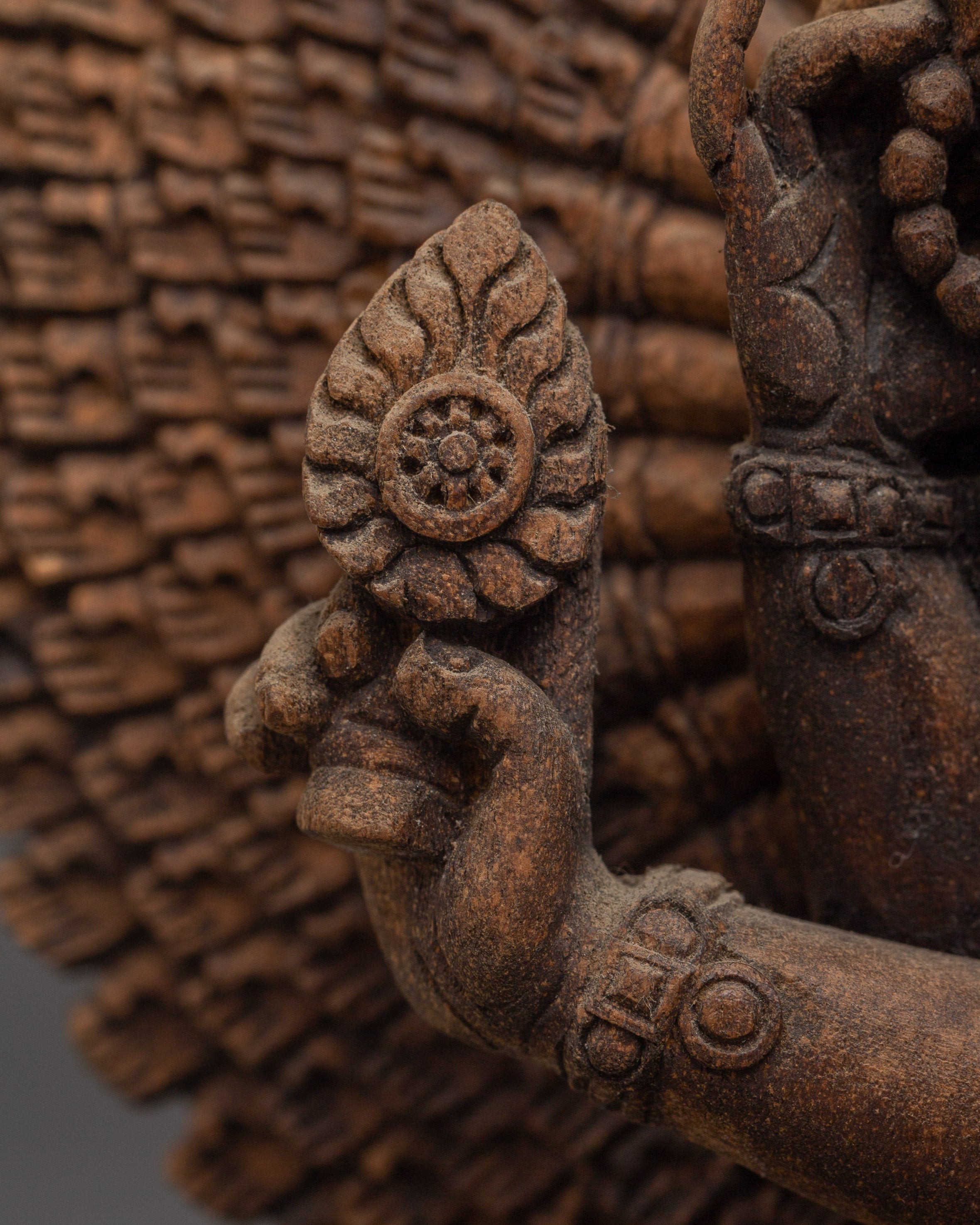 Handmade Seated 1000 Armed Chenrezig Statue | Himalayan Treasure of Nepal