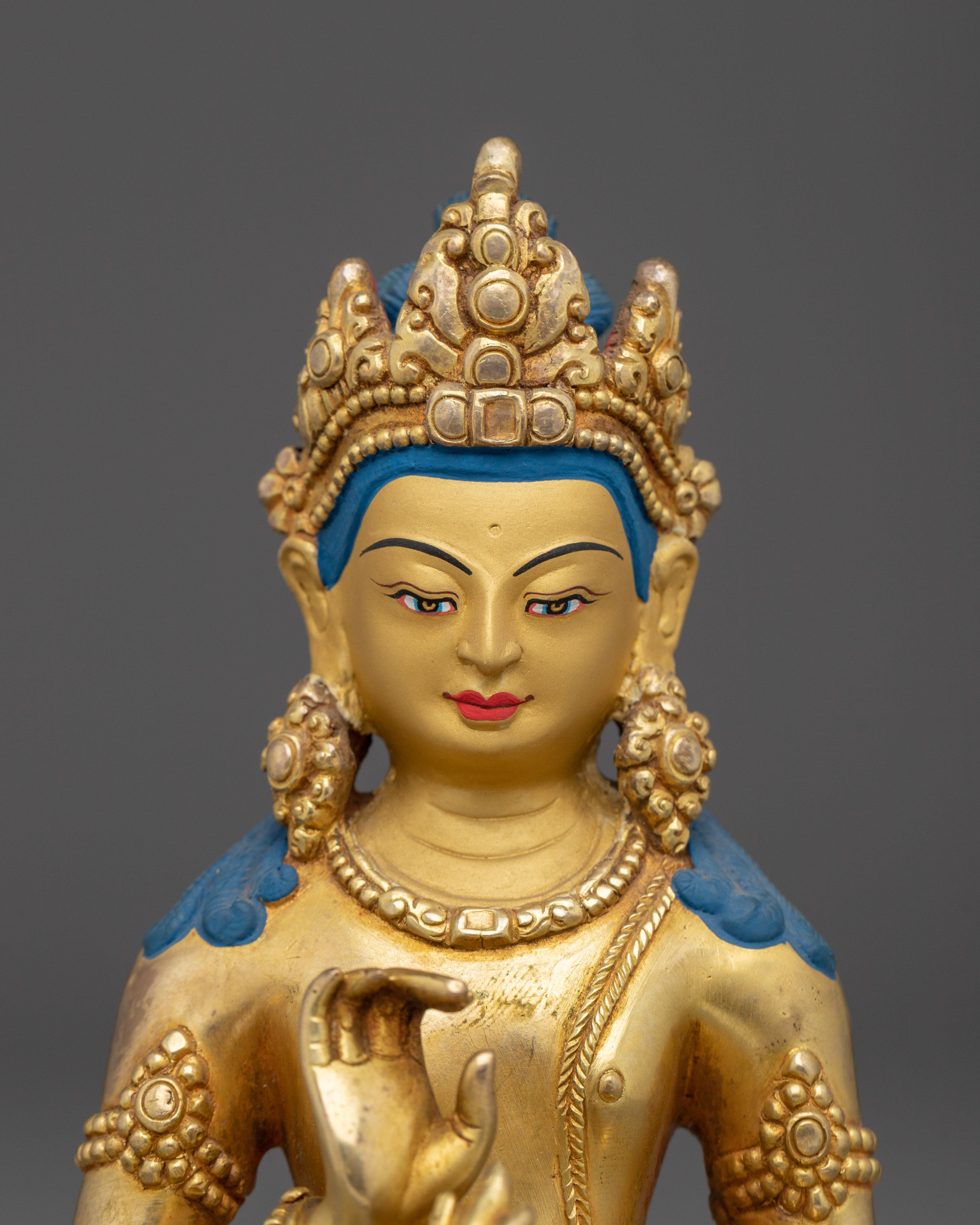 Himalayan Vairocana Statue | Cosmic Enlightened Teacher