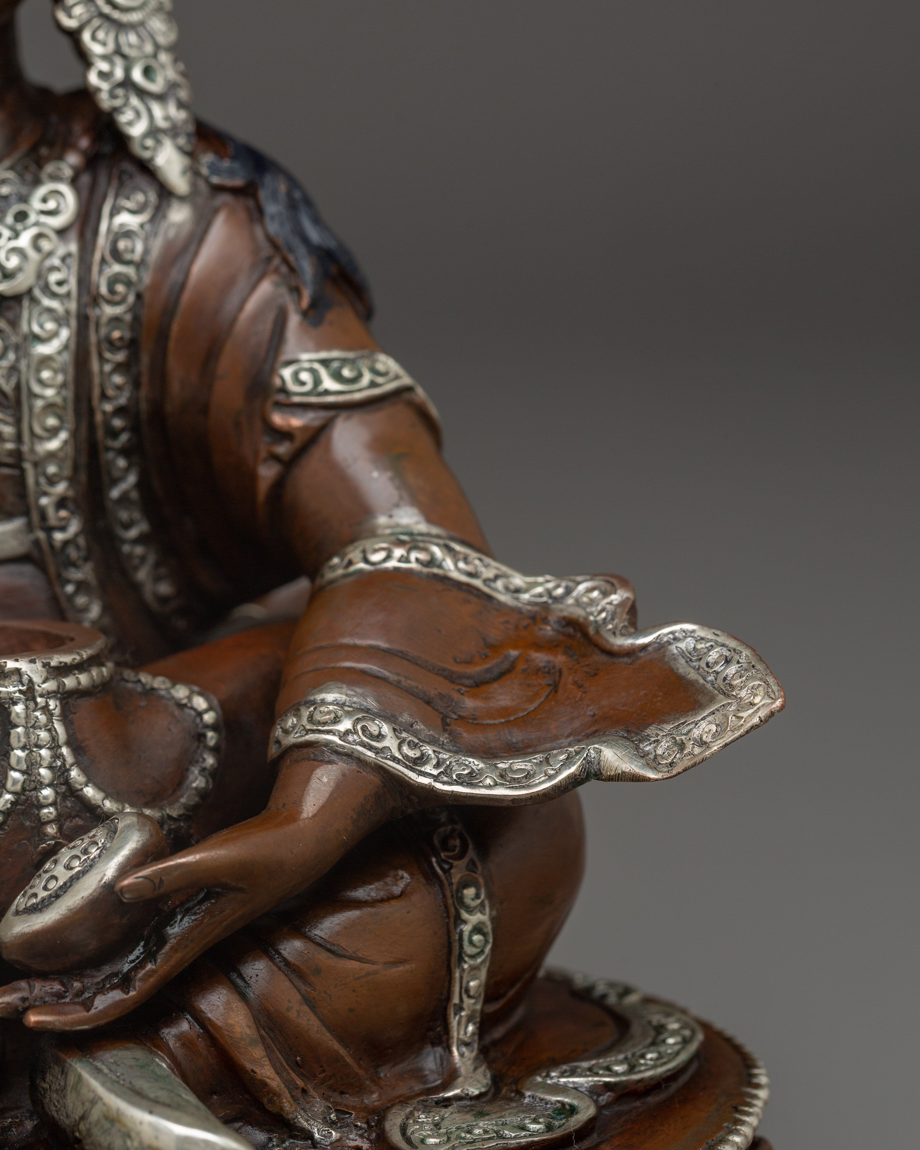 Sacred Guru Rinpoche with Consort Statue | Tantric Union of Wisdom