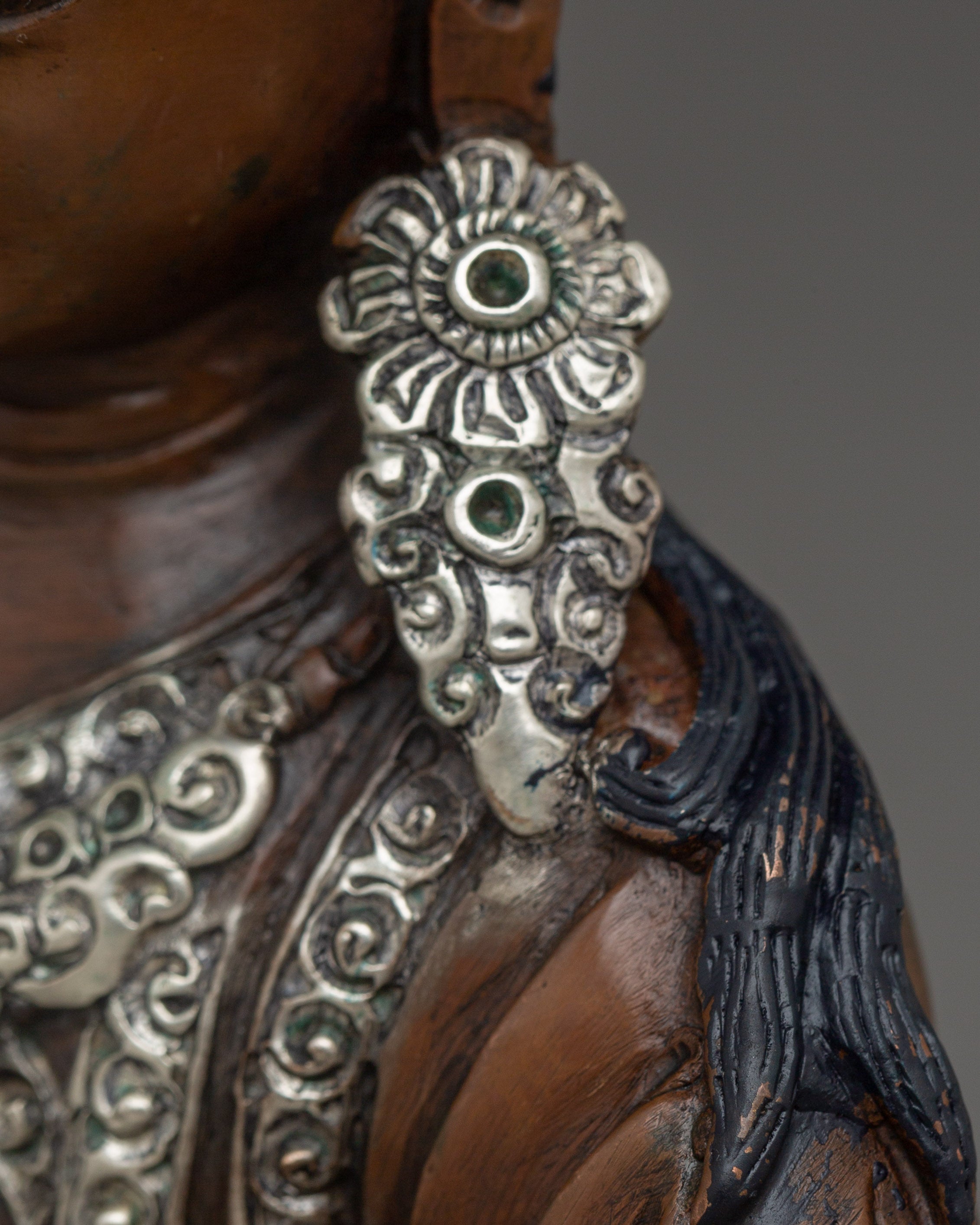 Sacred Guru Rinpoche with Consort Statue | Tantric Union of Wisdom