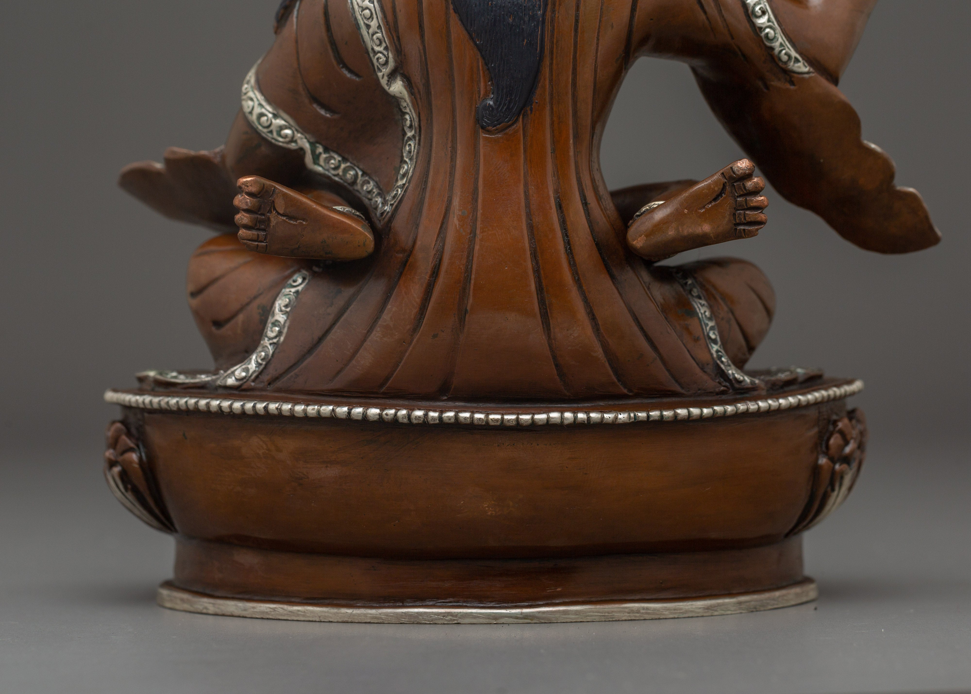 Sacred Guru Rinpoche with Consort Statue | Tantric Union of Wisdom