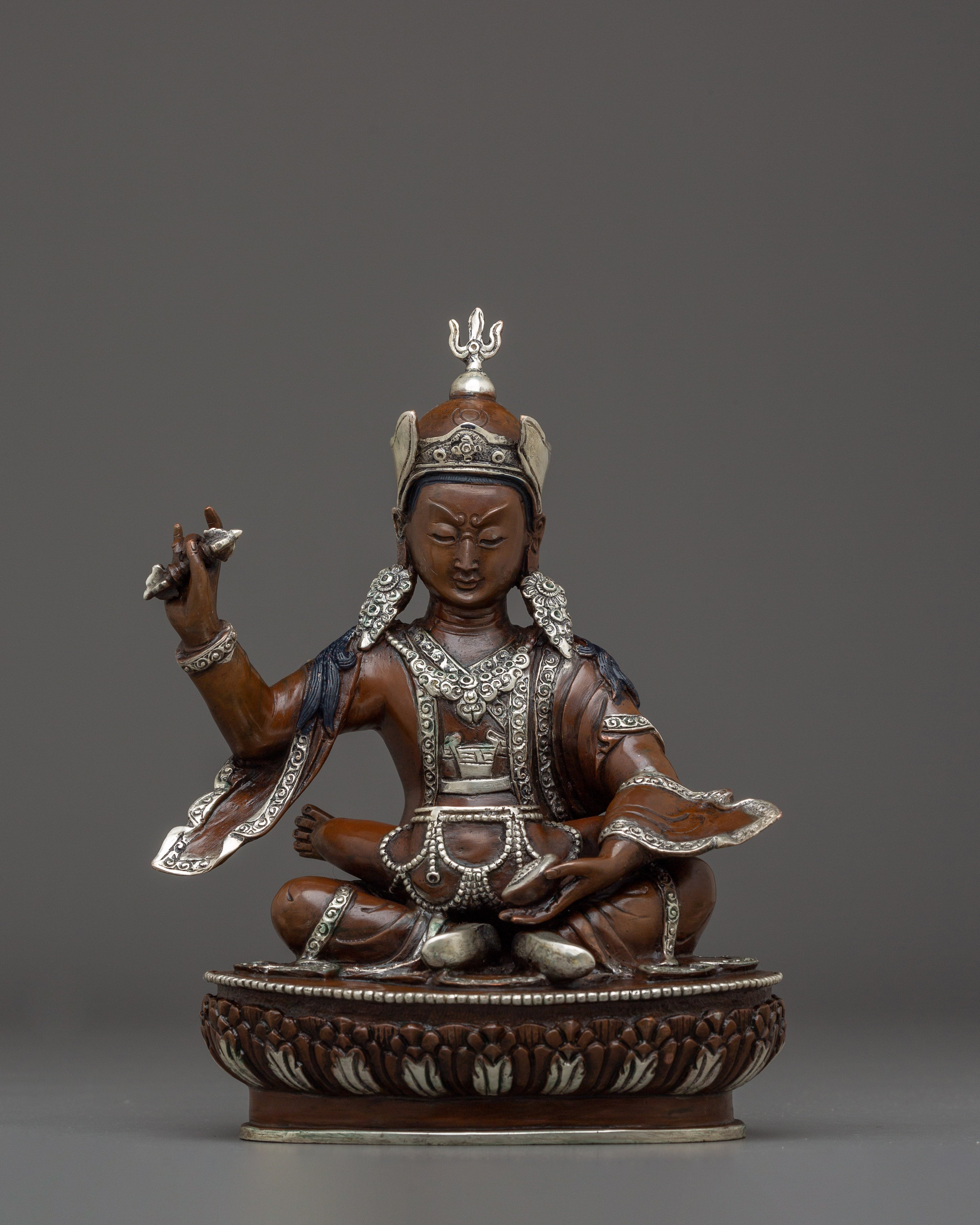 Sacred Guru Rinpoche with Consort Statue | Tantric Union of Wisdom