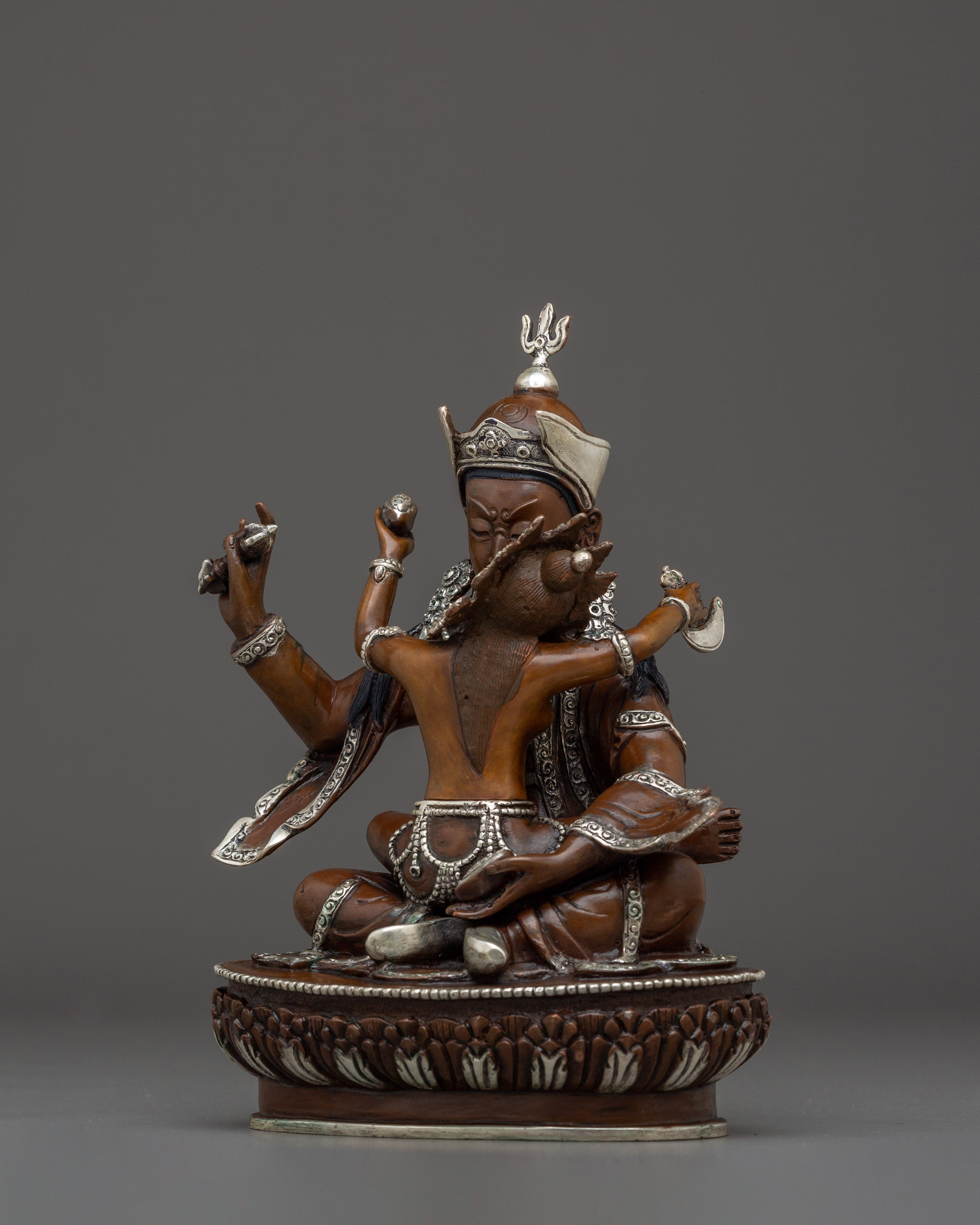 Sacred Guru Rinpoche with Consort Statue | Tantric Union of Wisdom