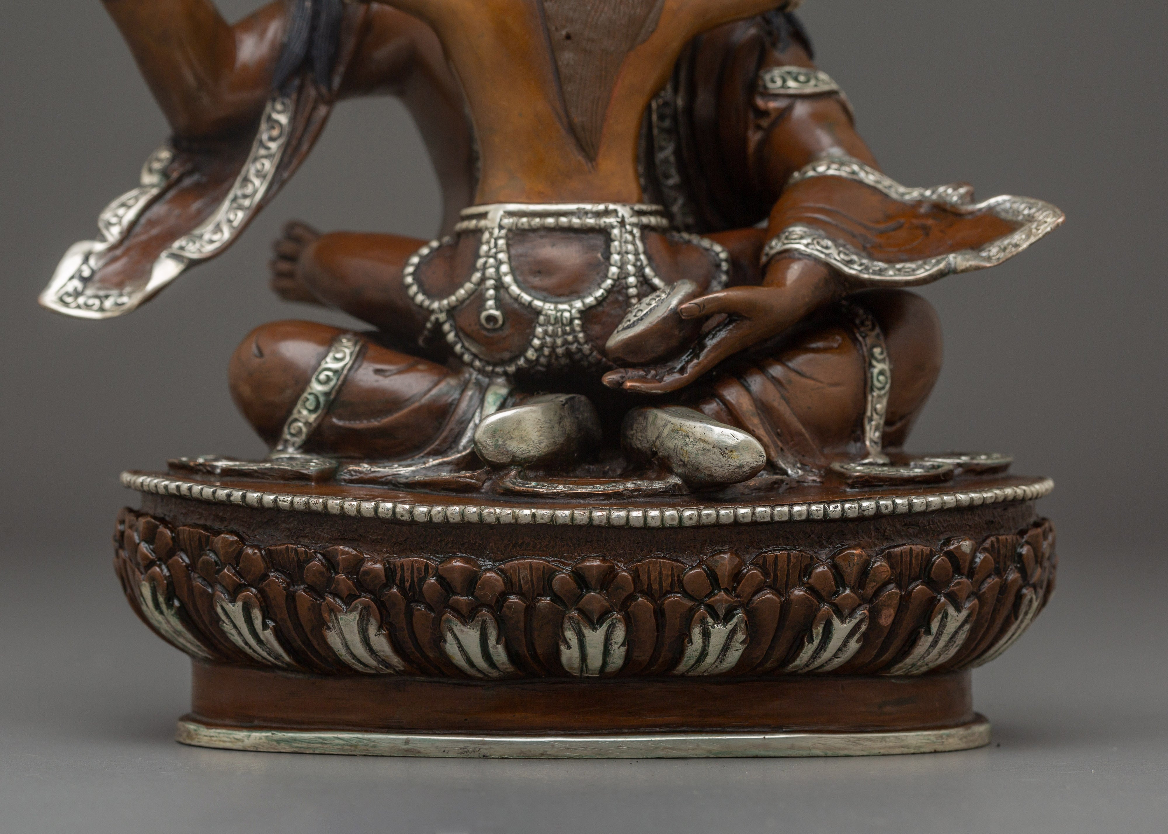 Sacred Guru Rinpoche with Consort Statue | Tantric Union of Wisdom