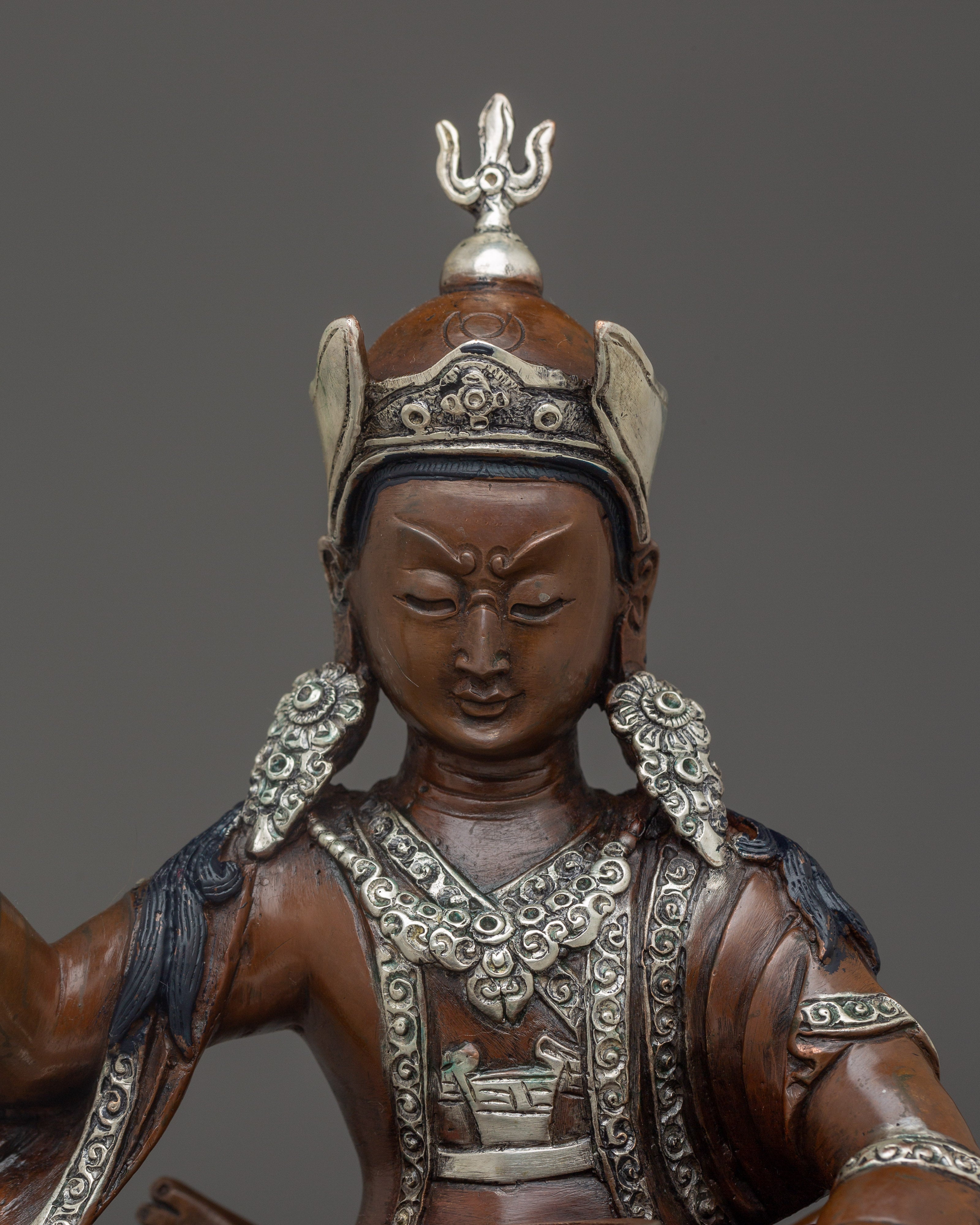 Sacred Guru Rinpoche with Consort Statue | Tantric Union of Wisdom