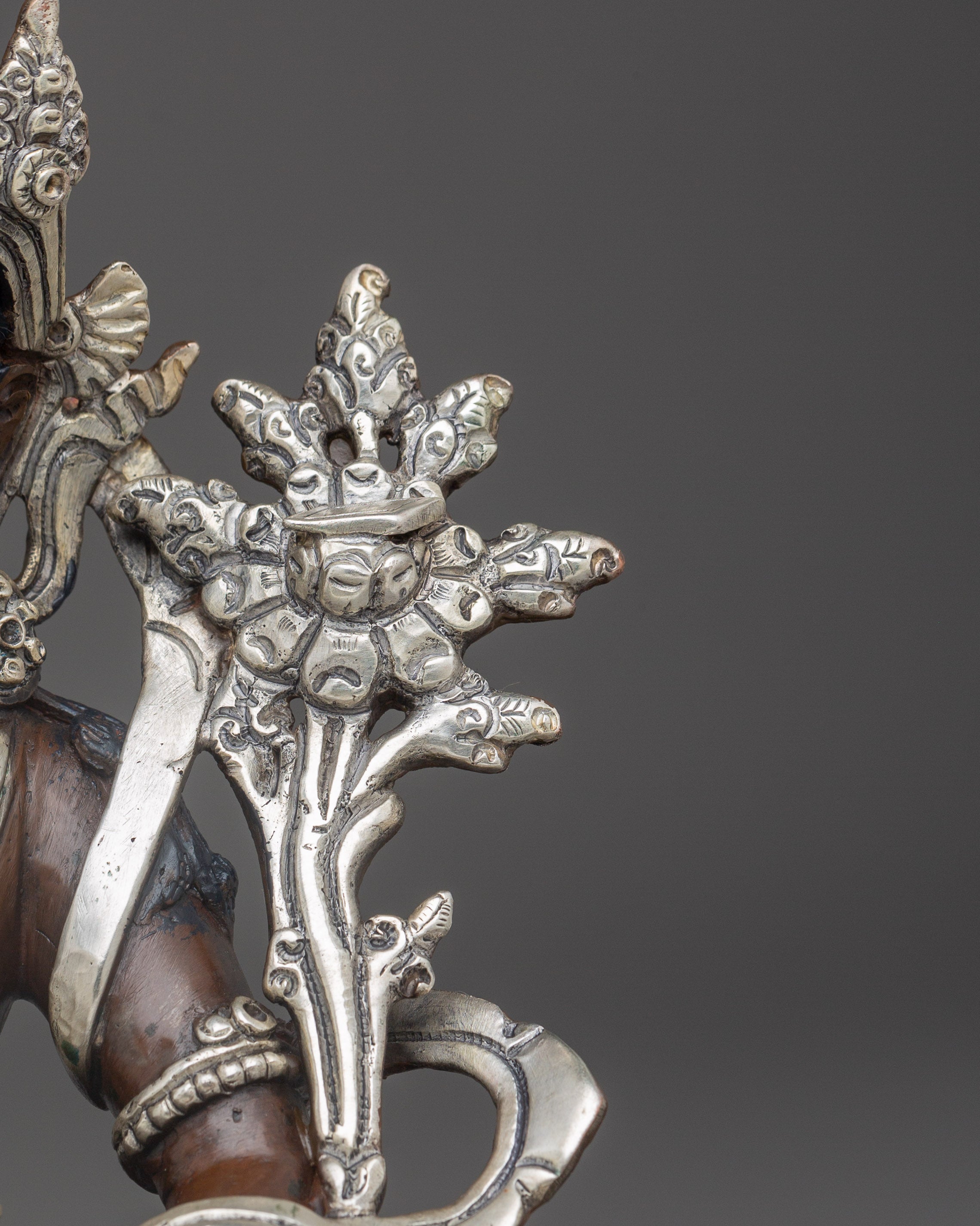 Manjushri With Consort Handmade Statue