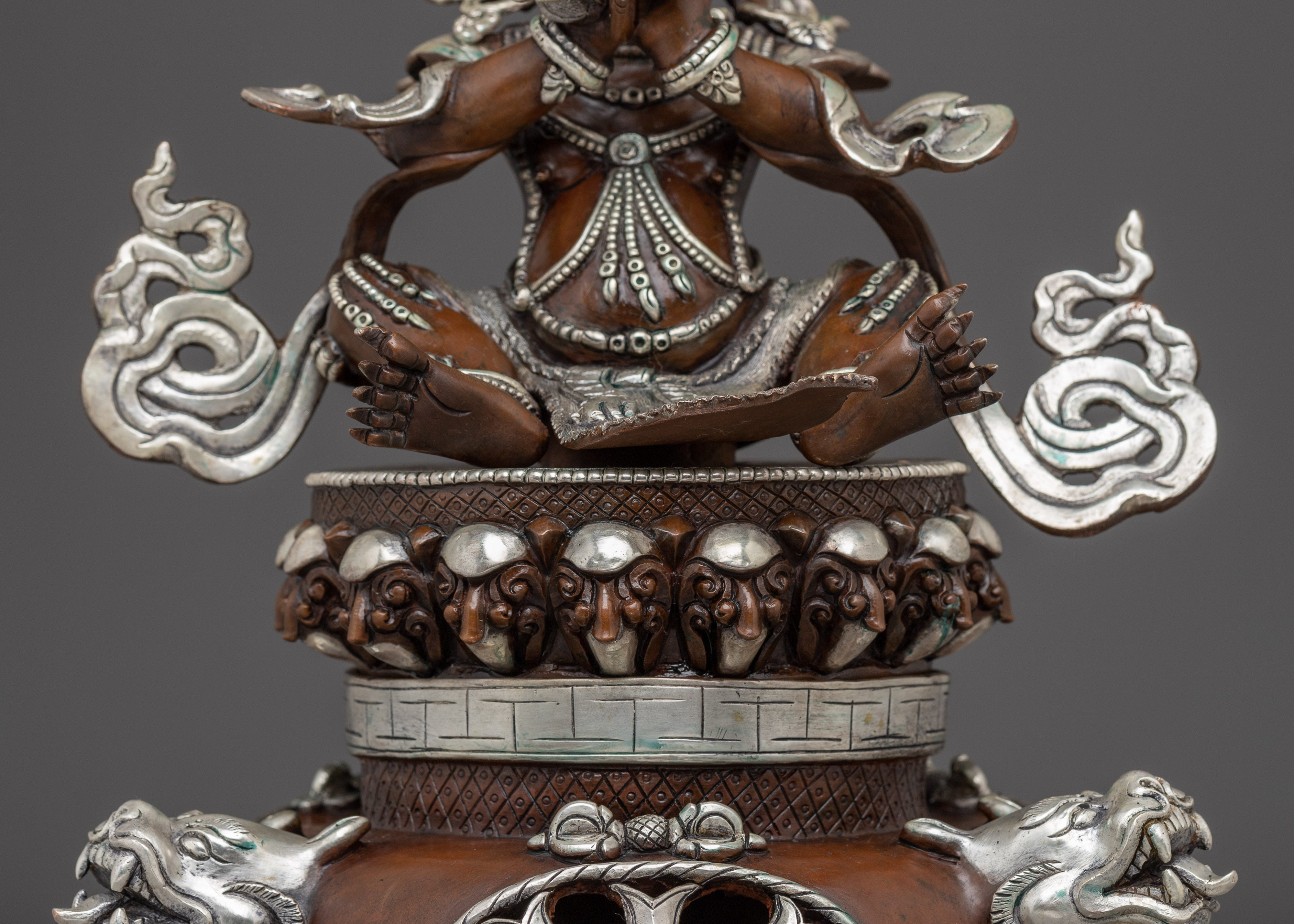 Copper Vajradhaka Statue: Embodiment of Purification