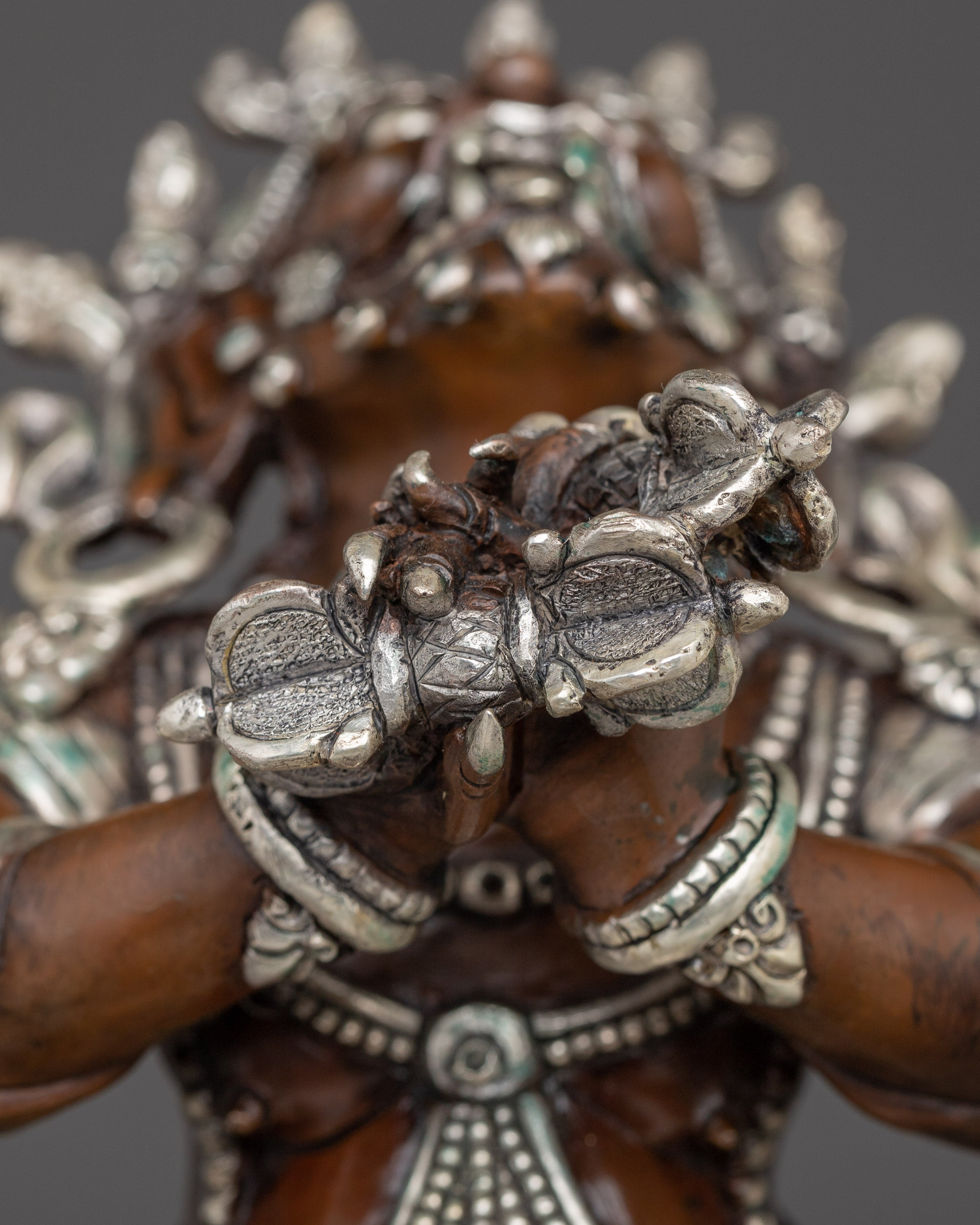 Copper Vajradhaka Statue: Embodiment of Purification