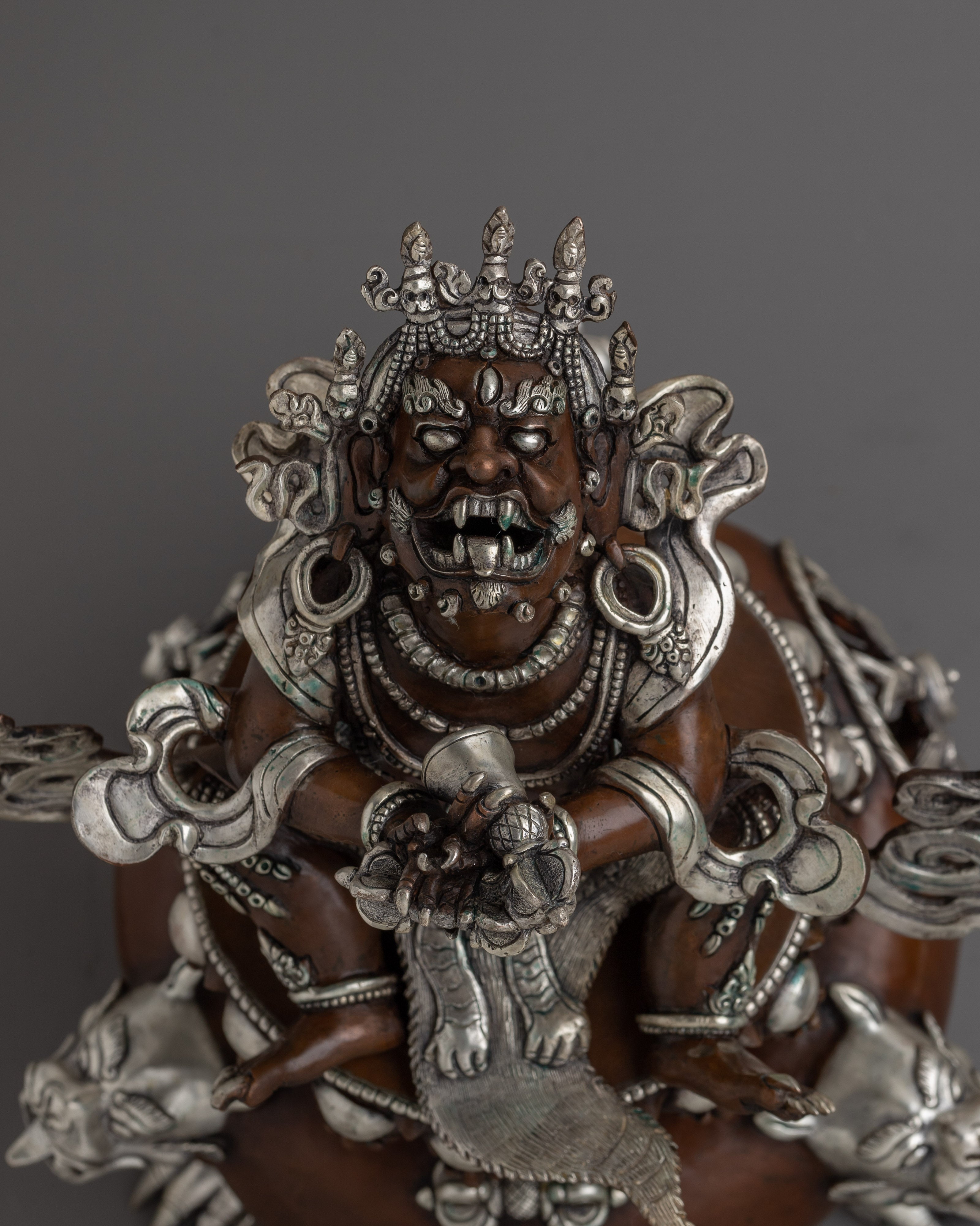 Copper Vajradhaka Statue: Embodiment of Purification
