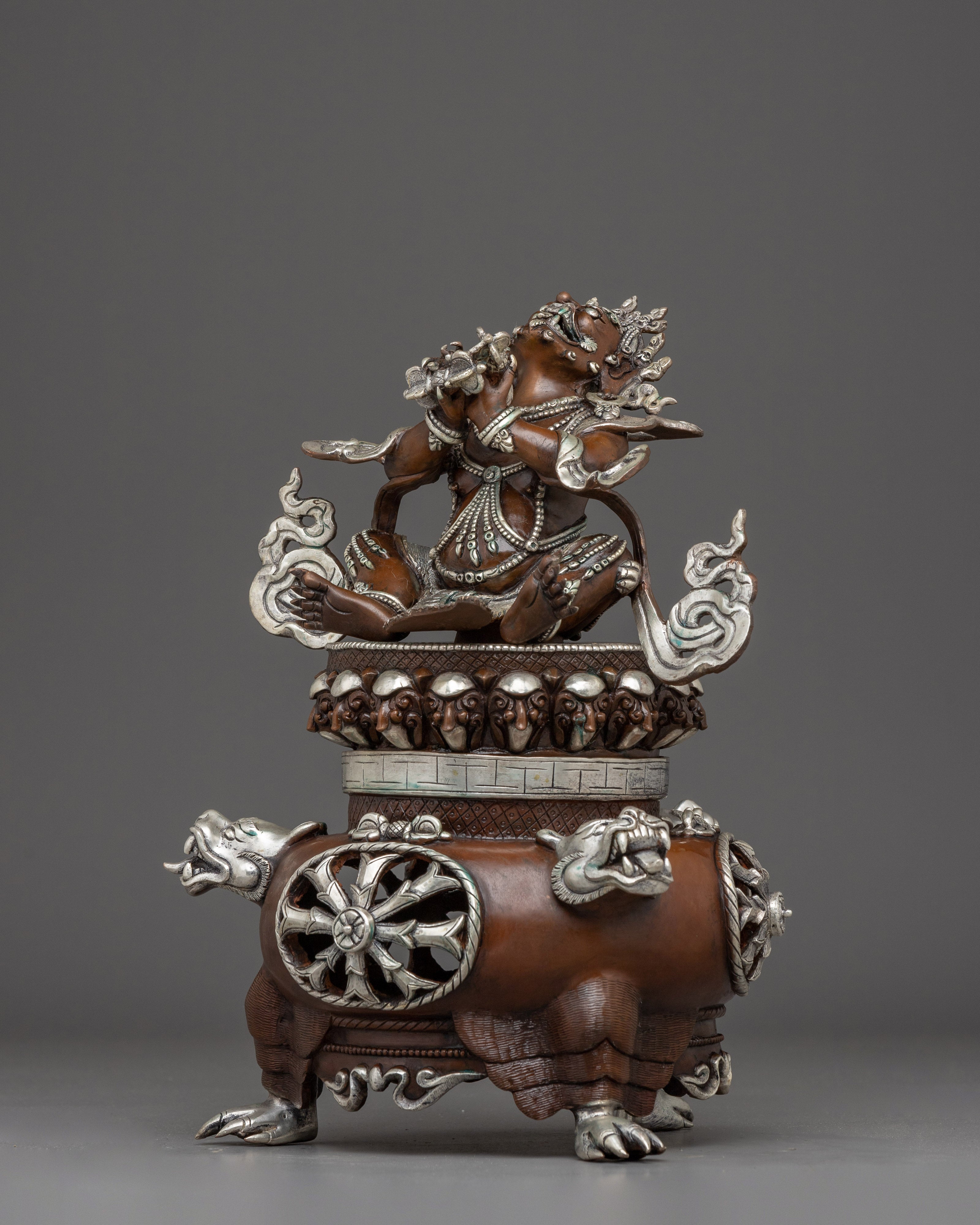 Copper Vajradhaka Statue: Embodiment of Purification