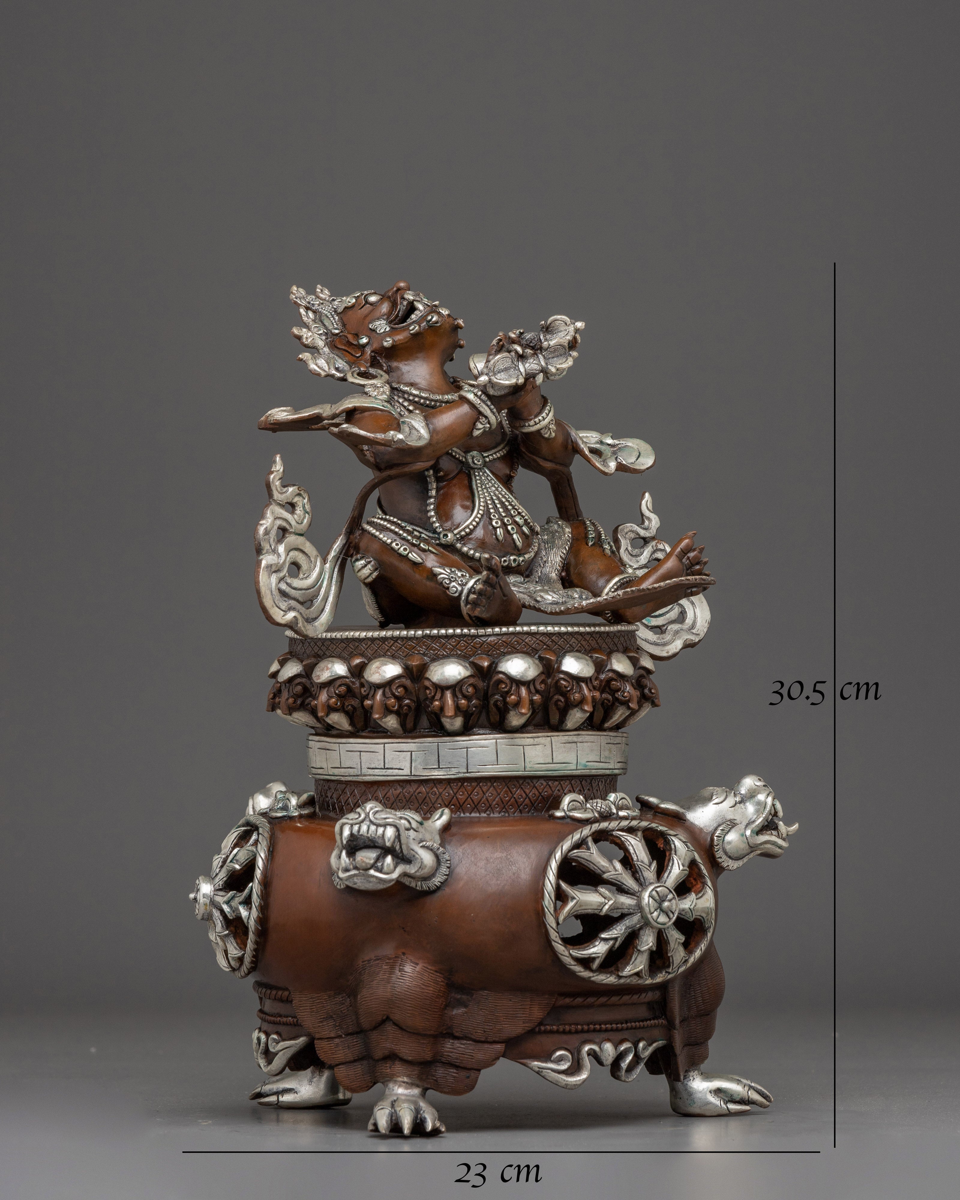 Copper Vajradhaka Statue: Embodiment of Purification