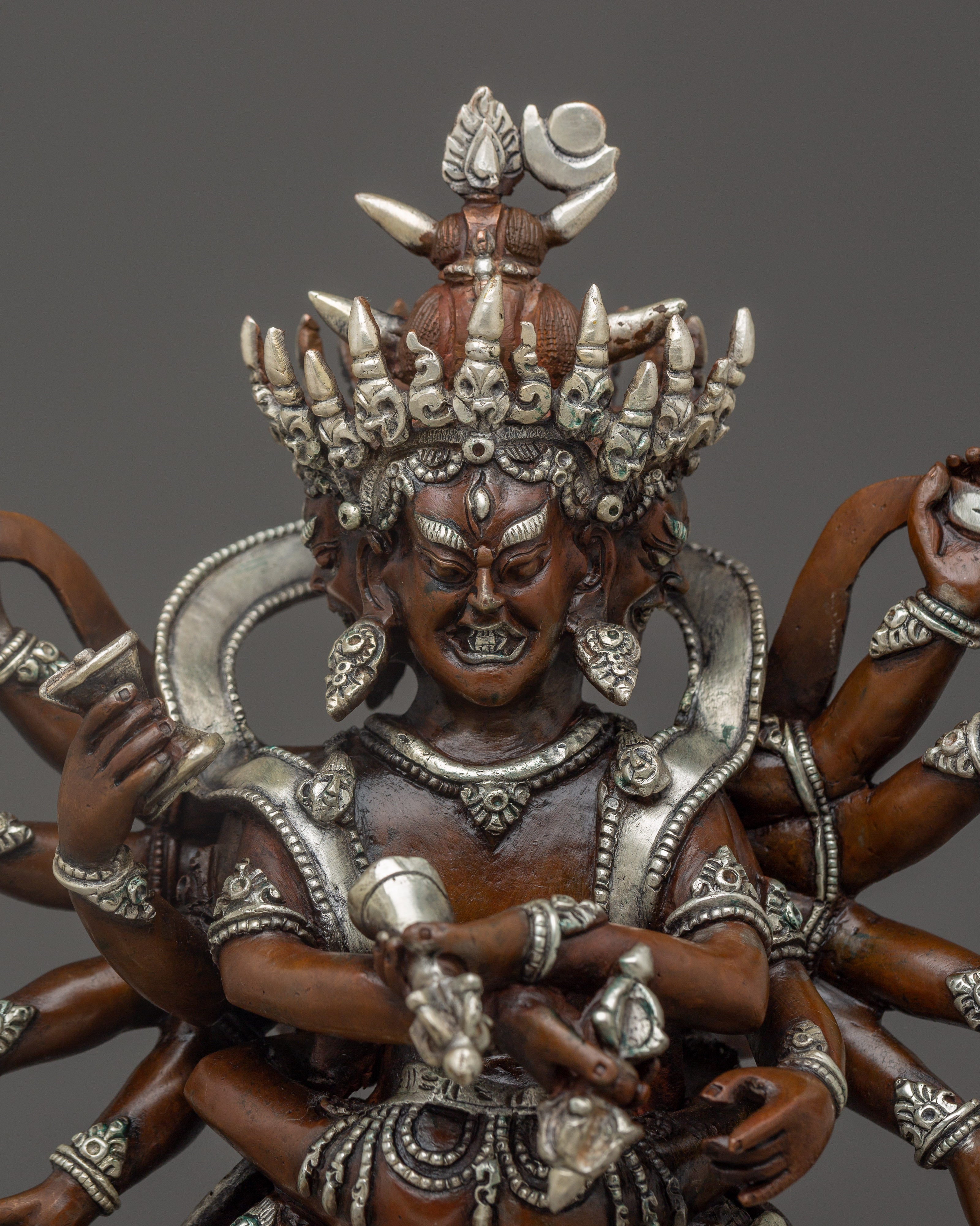 Chakrasambhara Statue for Ritual and Sacred Spaces