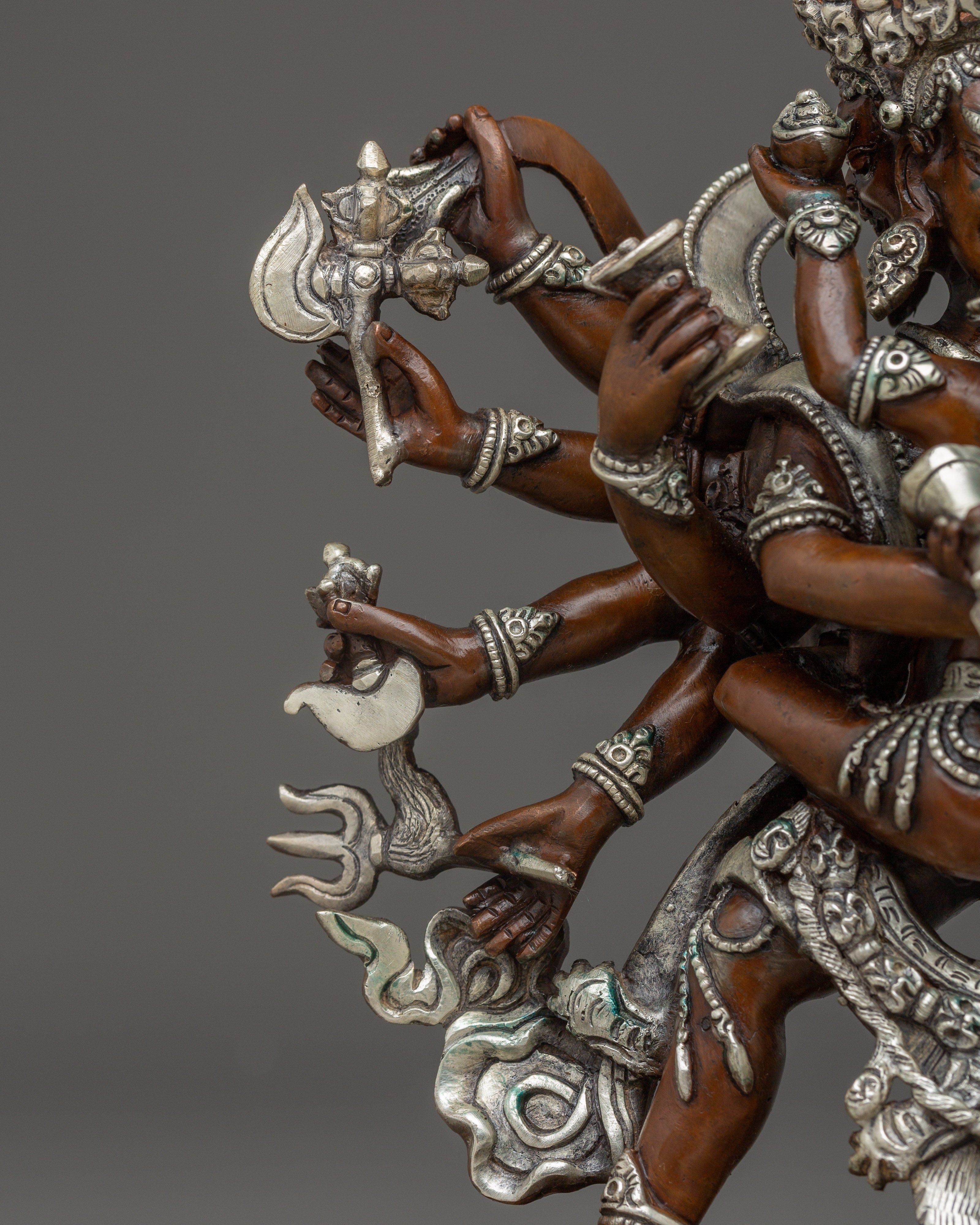 Chakrasambhara Statue for Ritual and Sacred Spaces