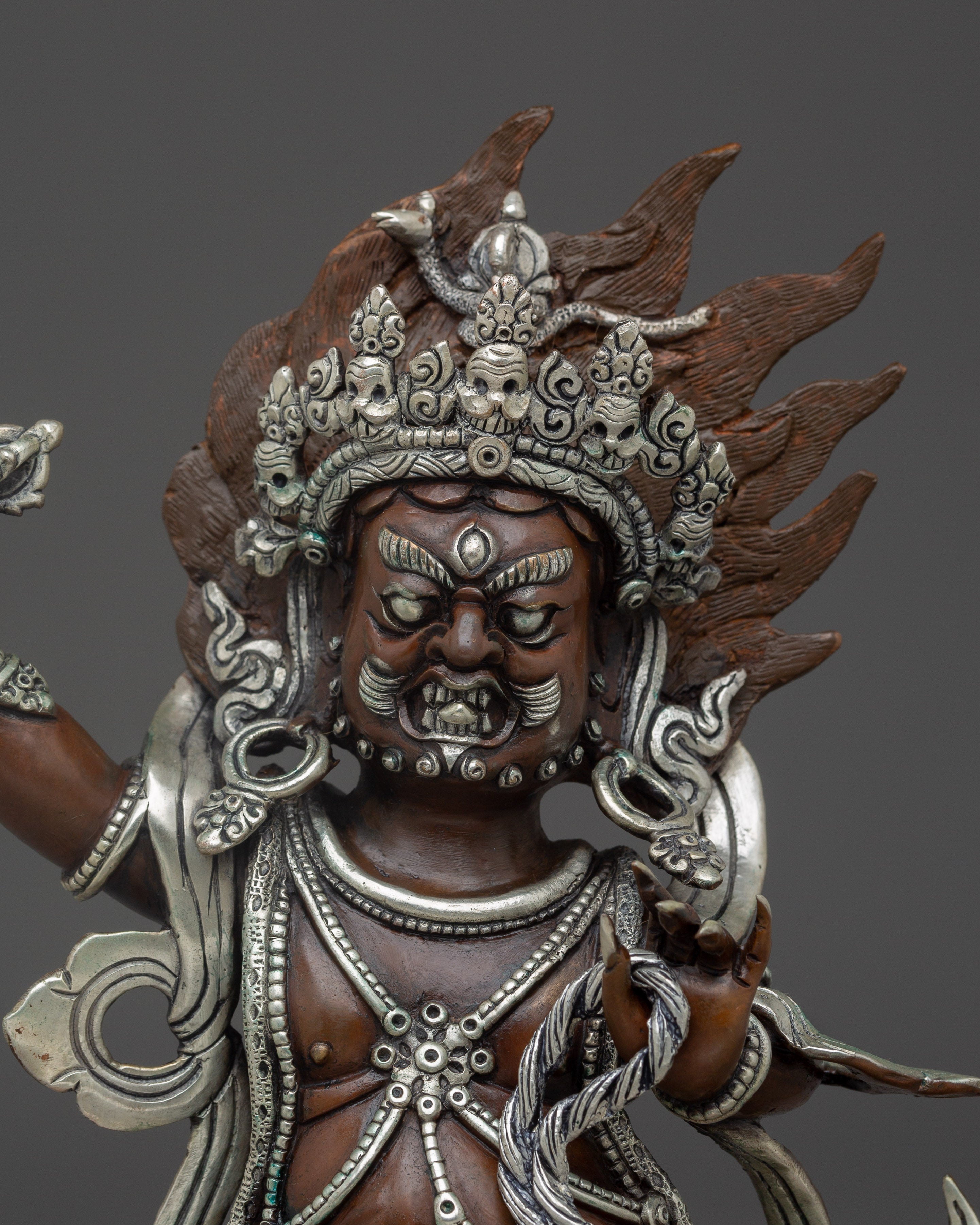 Handmade Vajrapani Statue for Protection