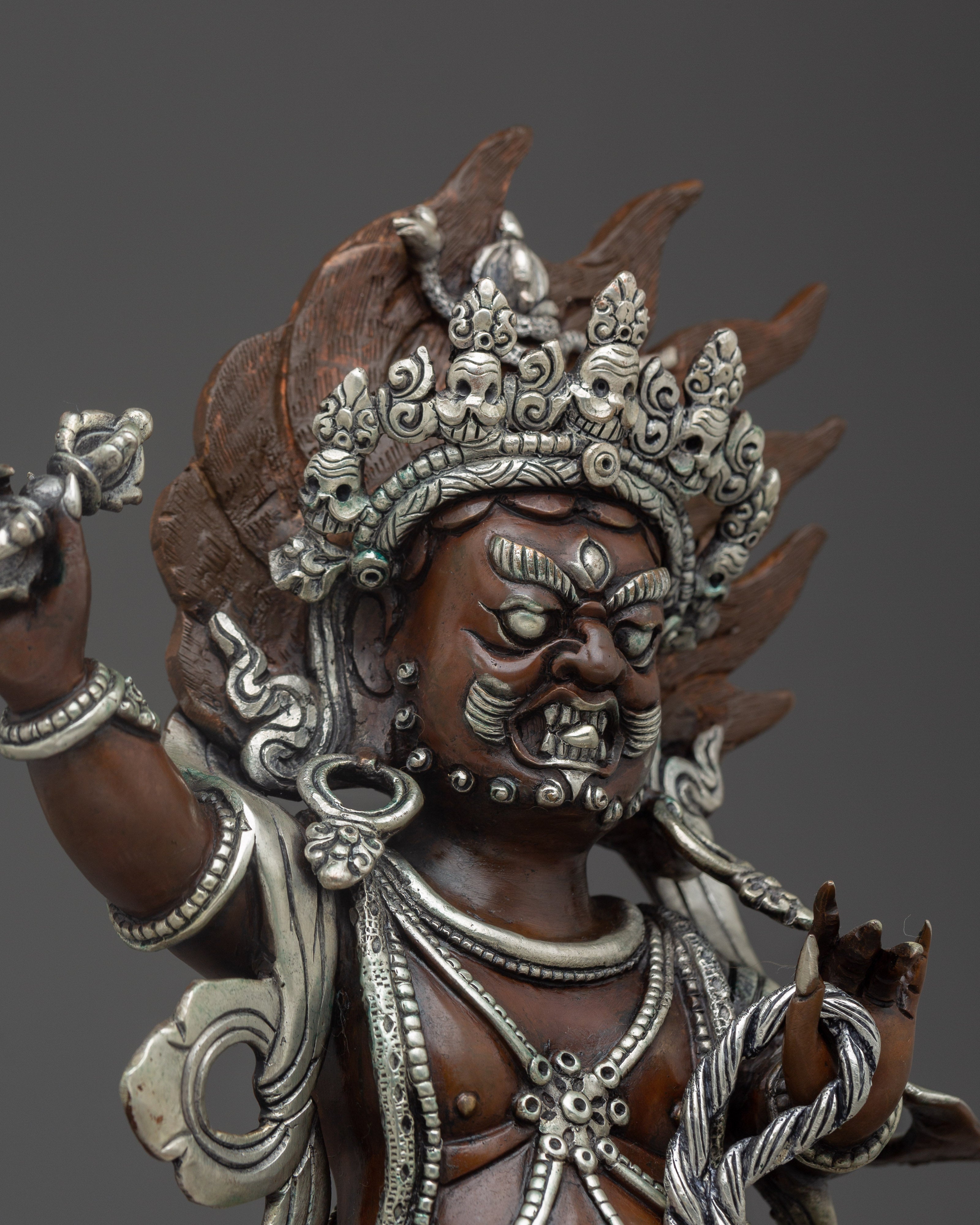 Handmade Vajrapani Statue for Protection