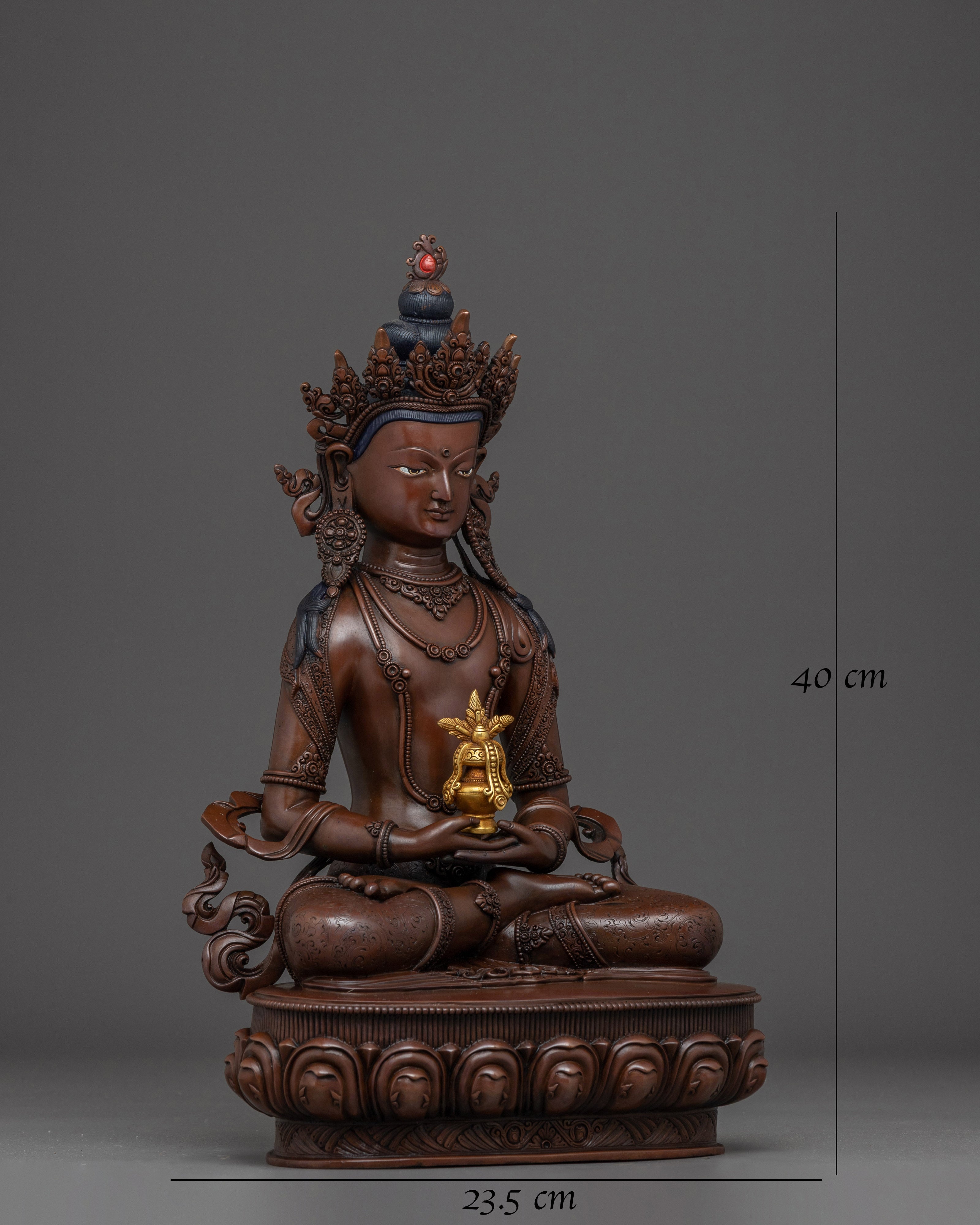 Art of Oxidized Amitayus Bodhisattva
