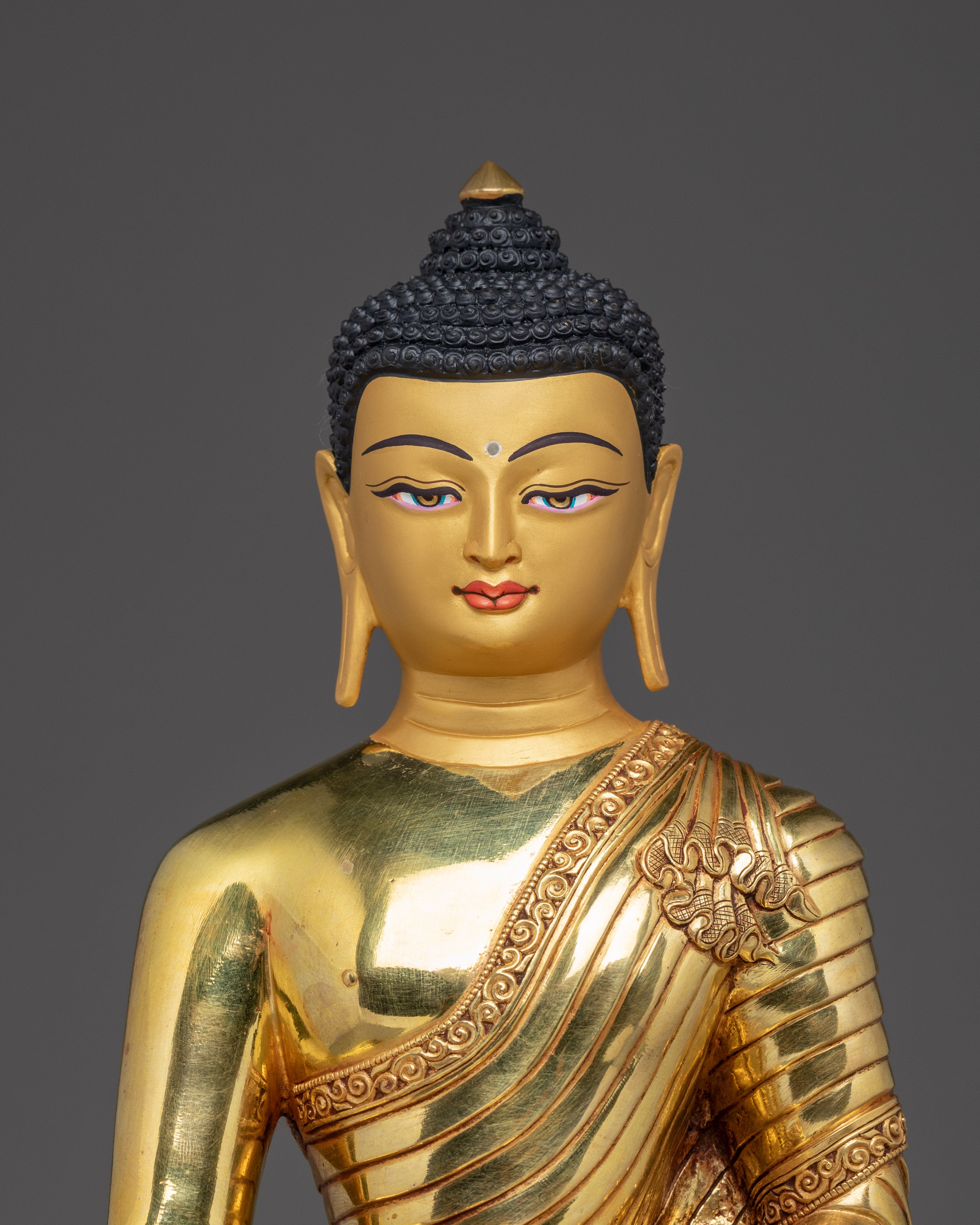 Statue set of Three Buddha: The Enlightened Trio | Golden Sculptures