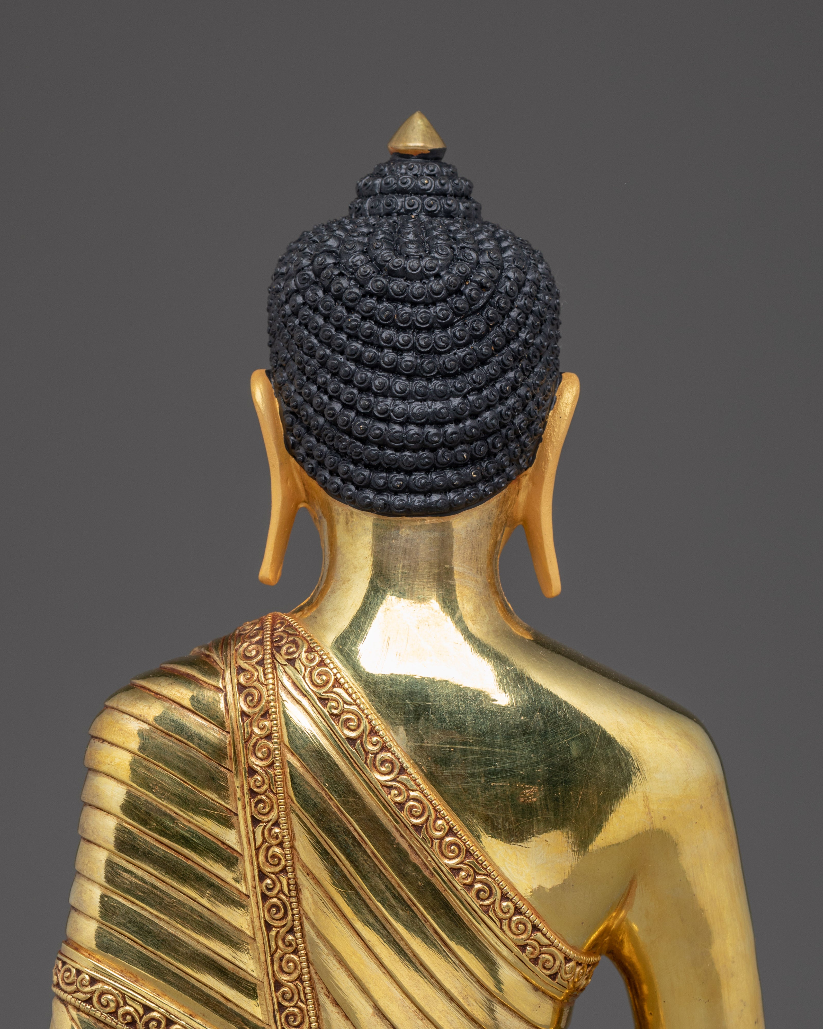 Statue set of Three Buddha: The Enlightened Trio | Golden Sculptures