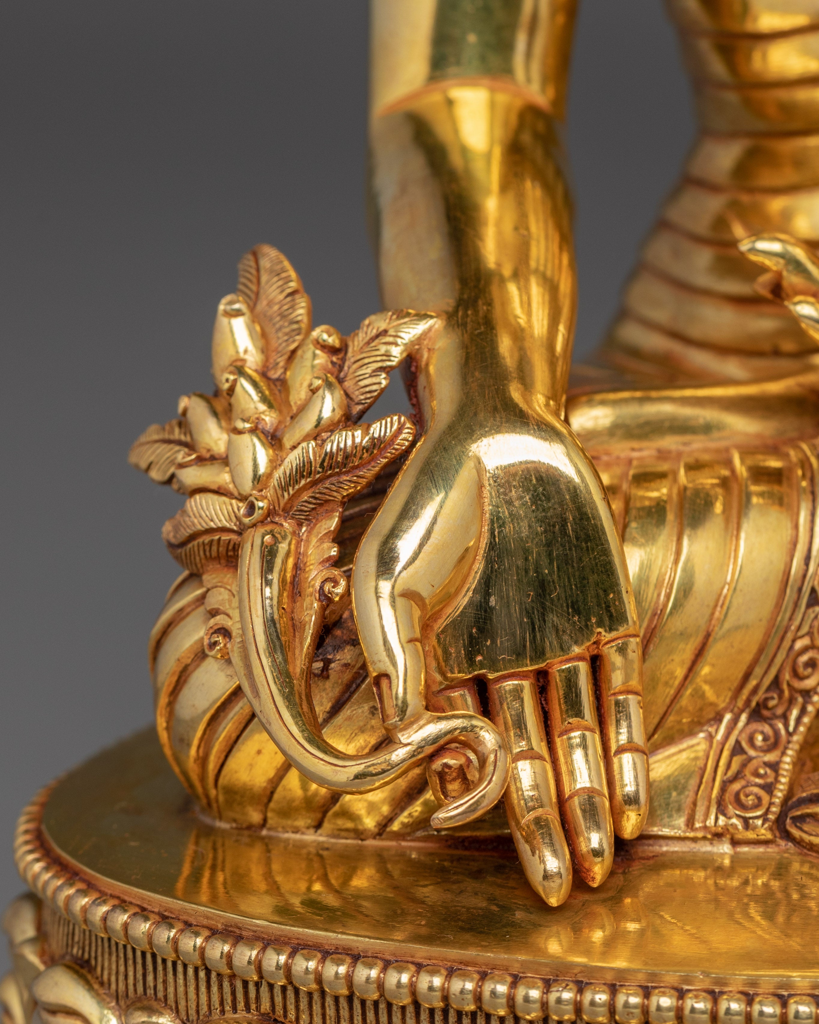 Statue set of Three Buddha: The Enlightened Trio | Golden Sculptures