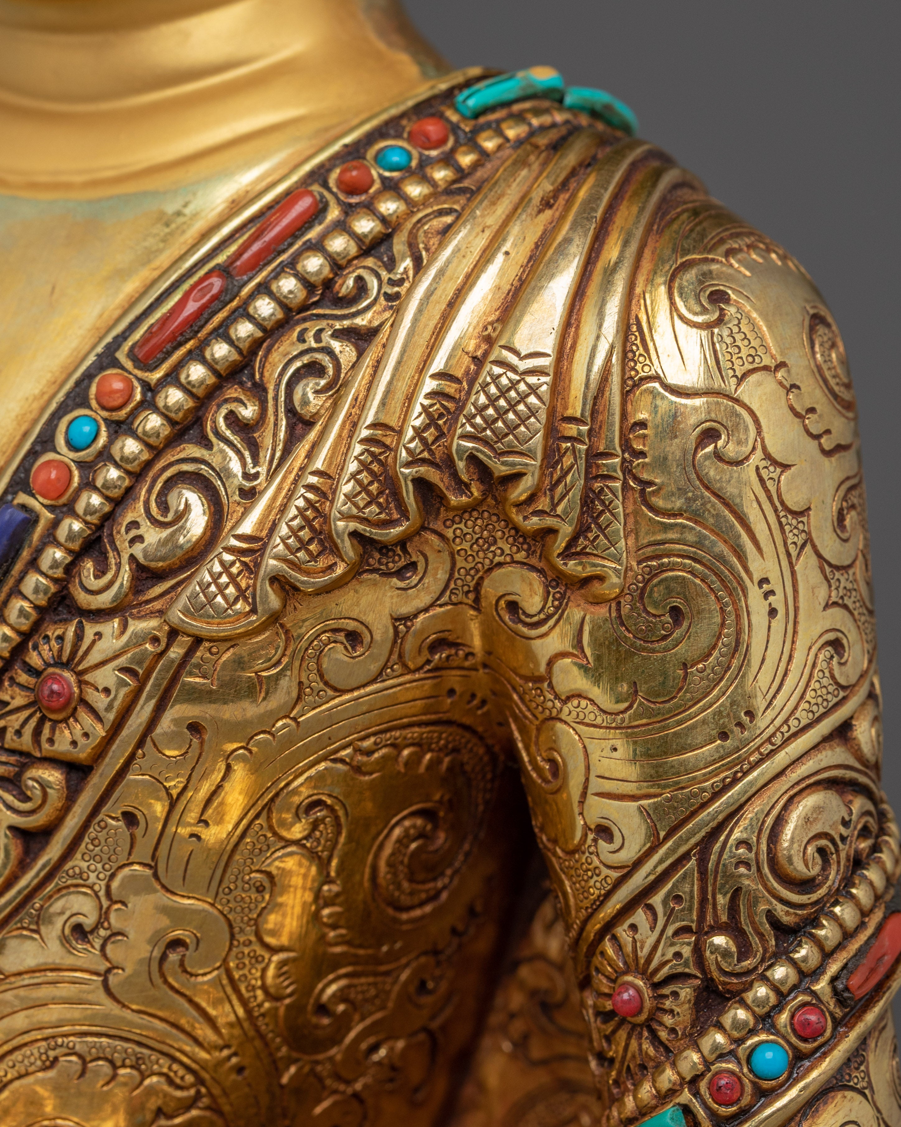 Shakyamuni Buddha, Wisdom Guide | Himalayan Nepali Crafted Icon