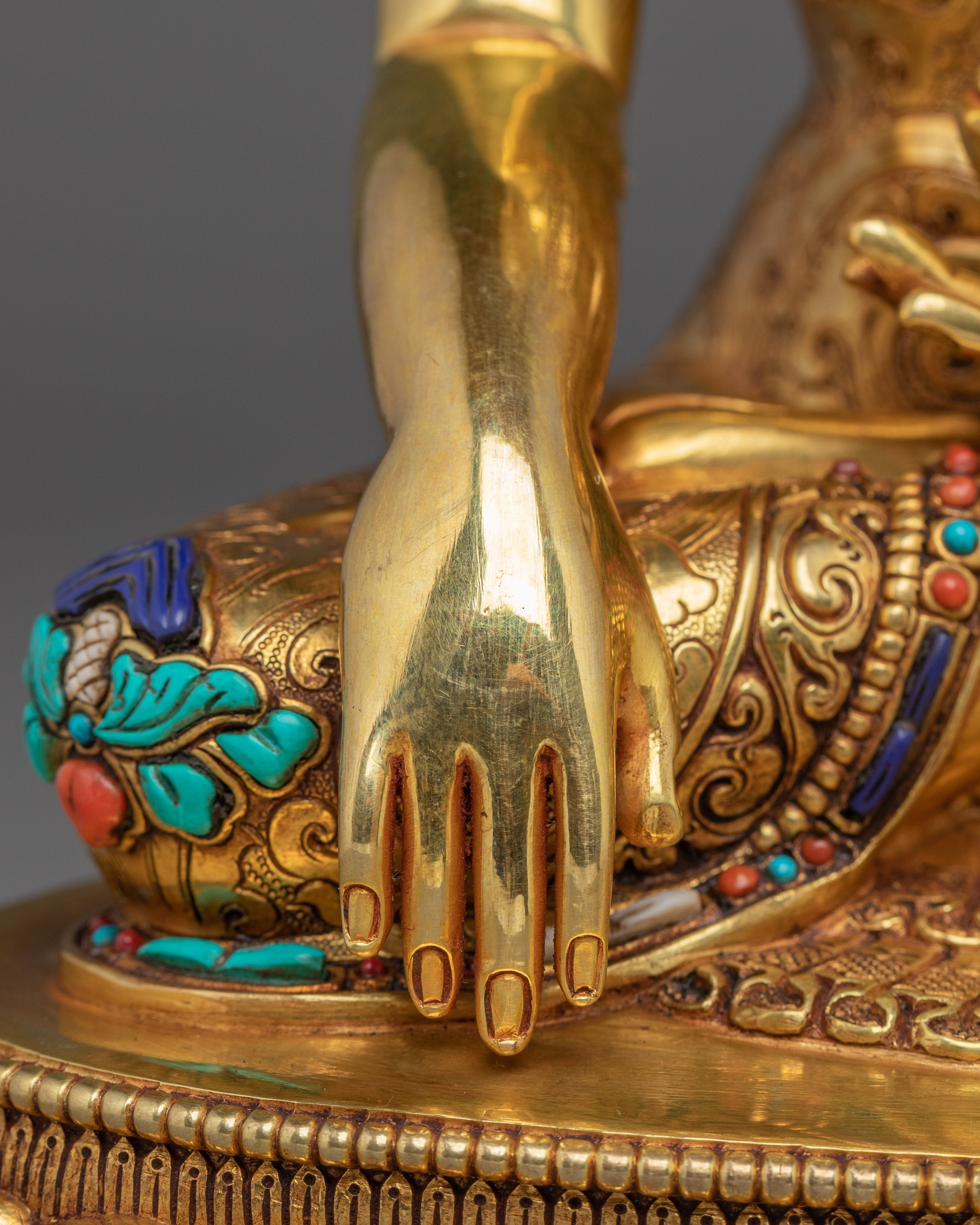 Shakyamuni Buddha, Wisdom Guide | Himalayan Nepali Crafted Icon
