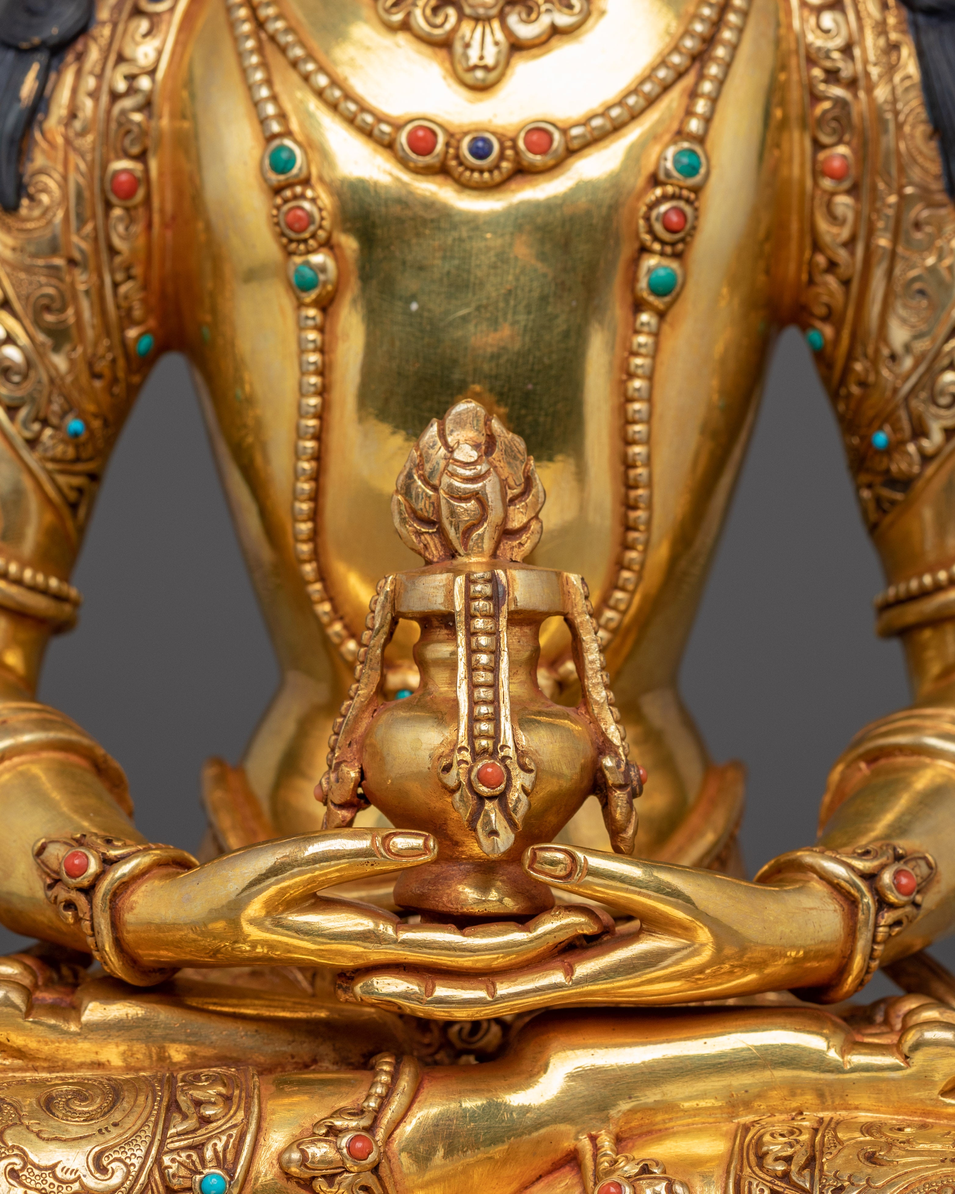 Art of Amitayus Bodhisattva Icon | Buddha of Long-life