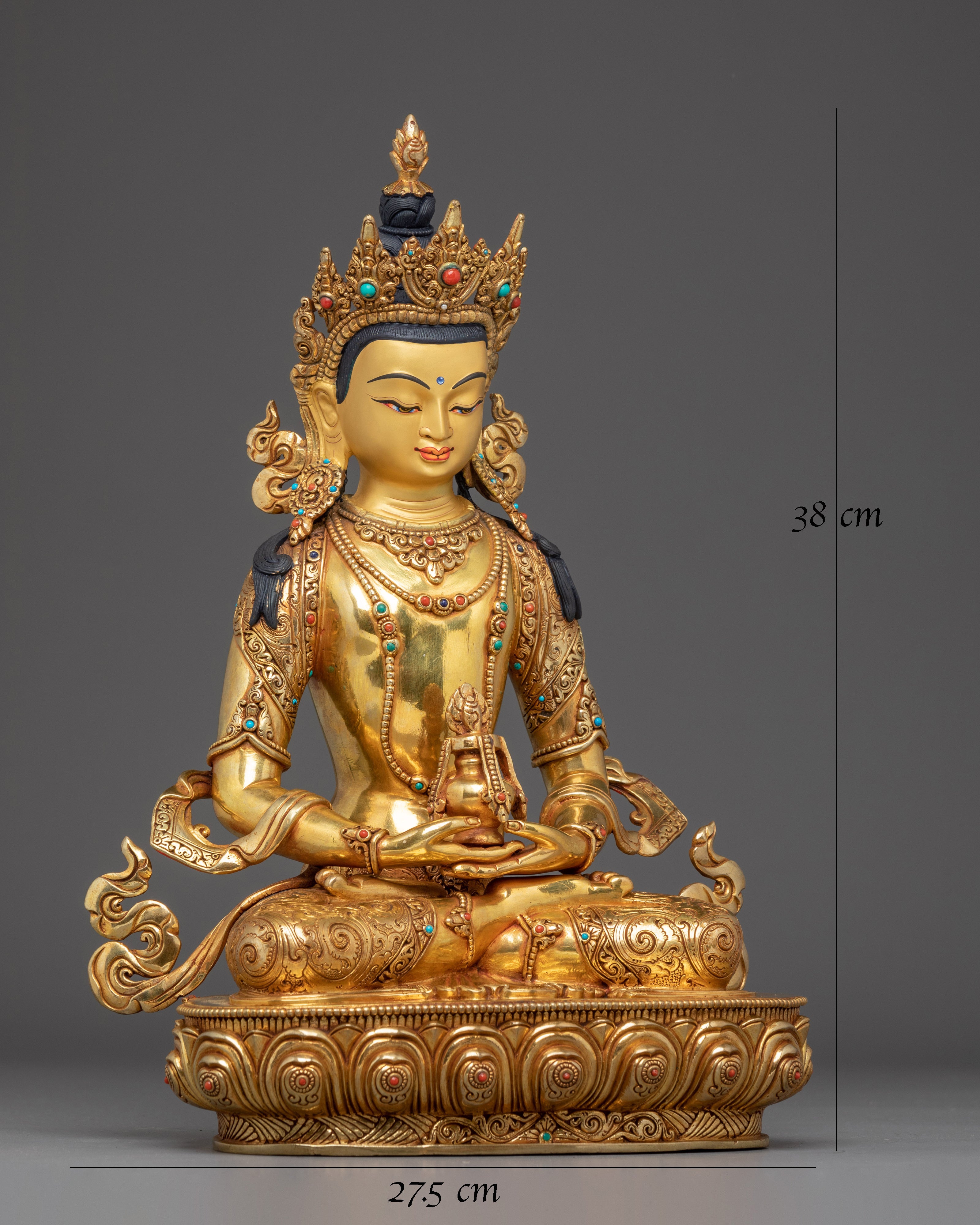 Art of Amitayus Bodhisattva Icon | Buddha of Long-life