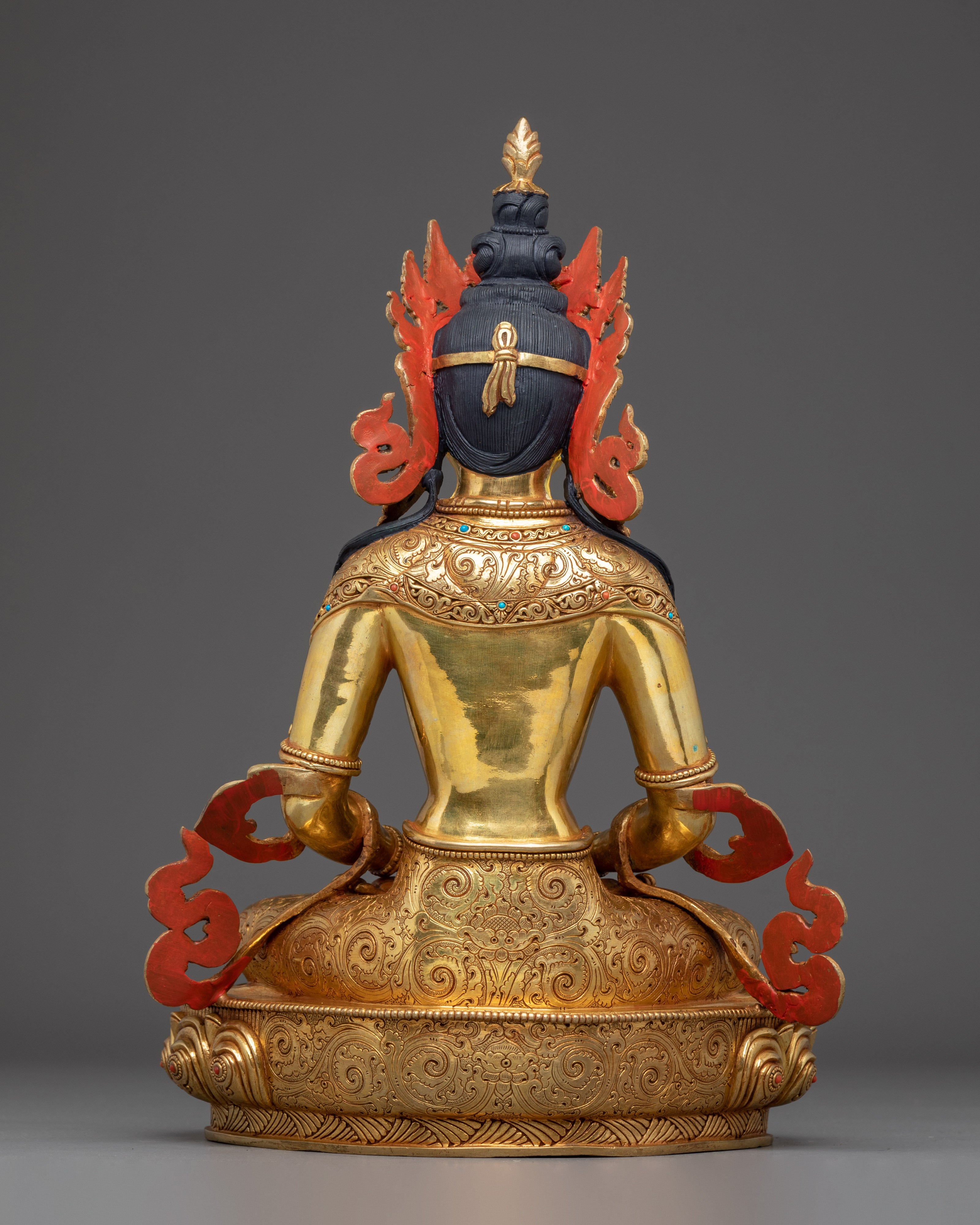 Art of Amitayus Bodhisattva Icon | Buddha of Long-life