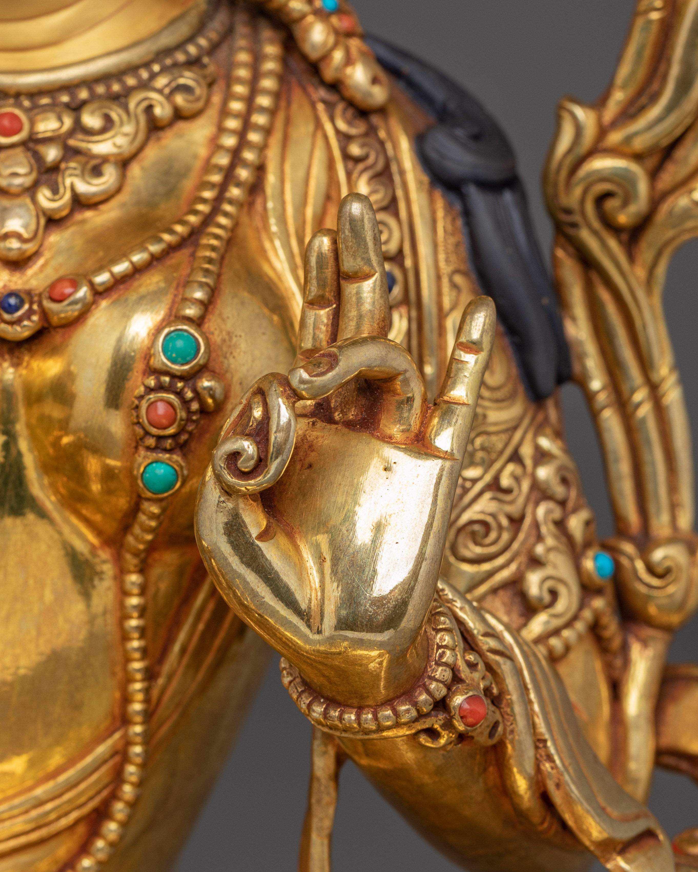 Green Tara Icon, Swift Goddess of Compassion