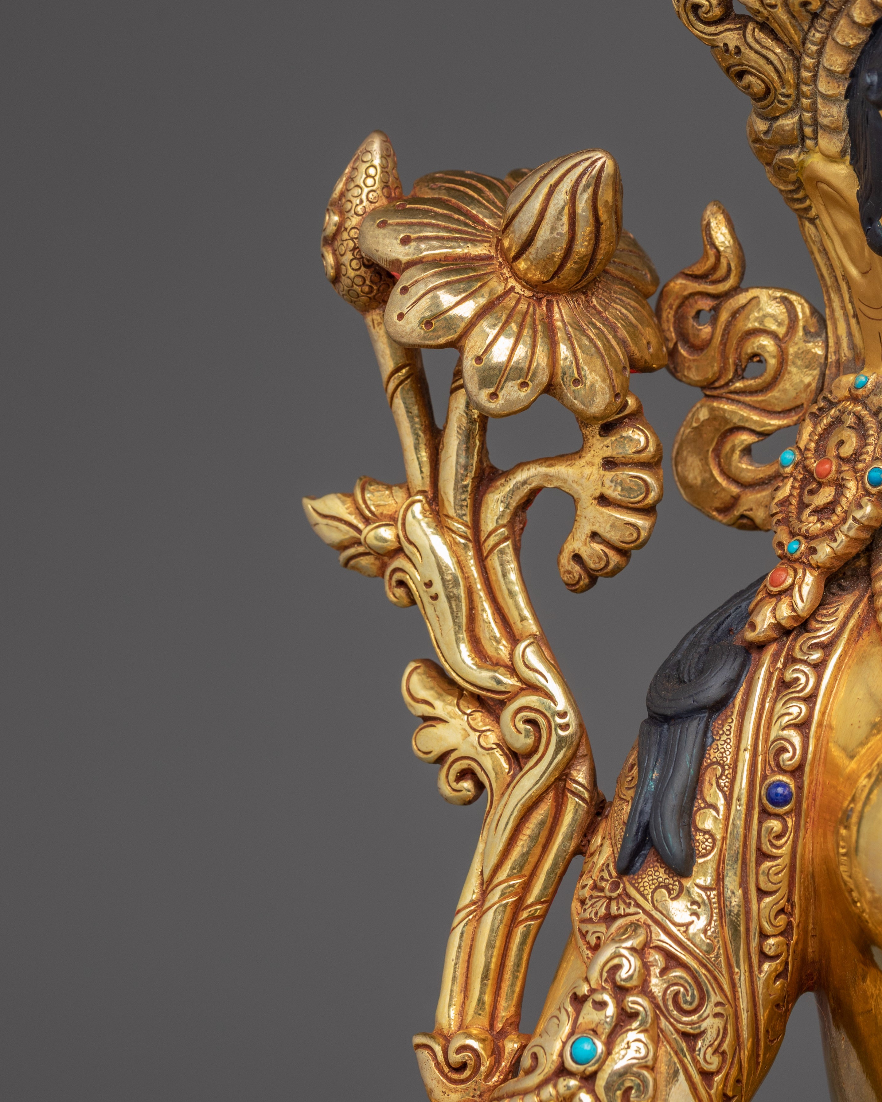 Green Tara Icon, Swift Goddess of Compassion