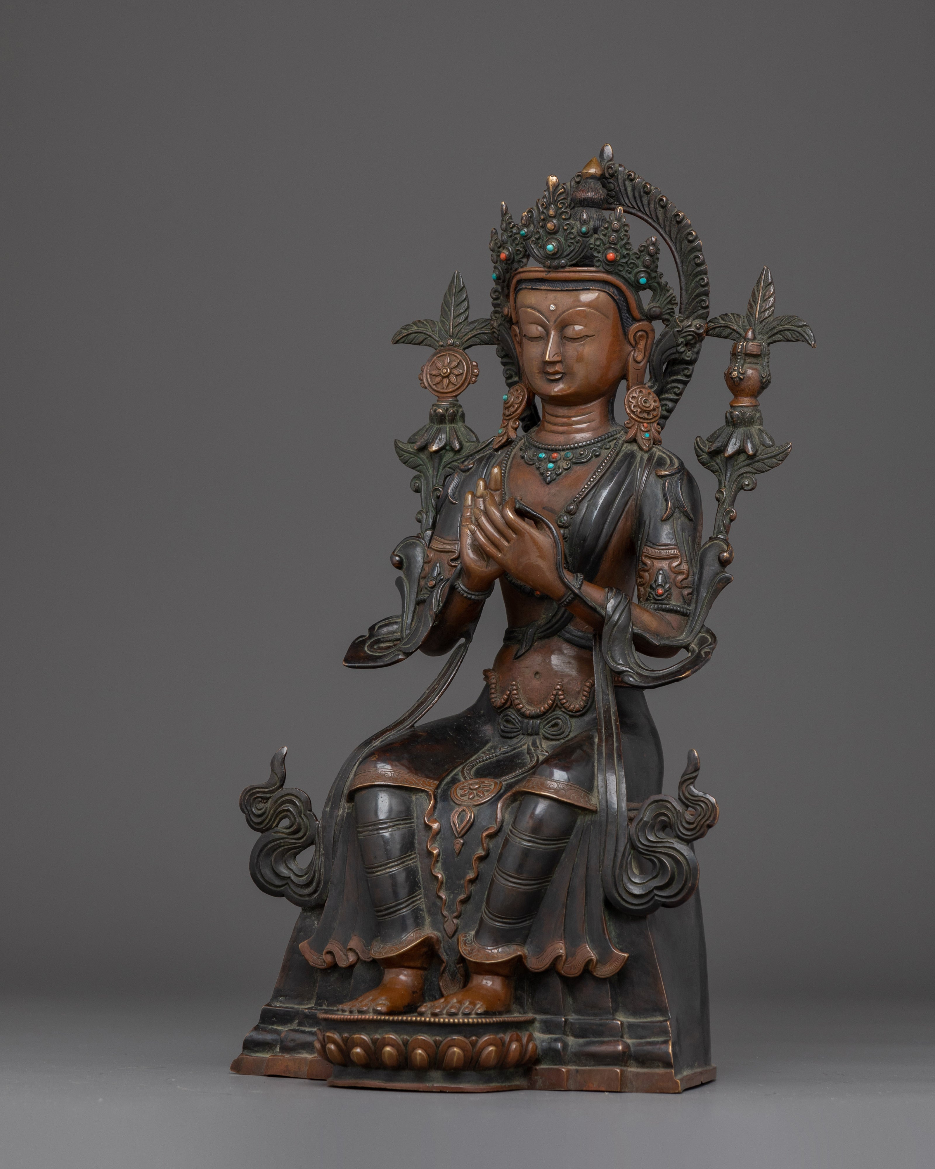 Enlightened One Maitreya Buddha | Traditional Artwork