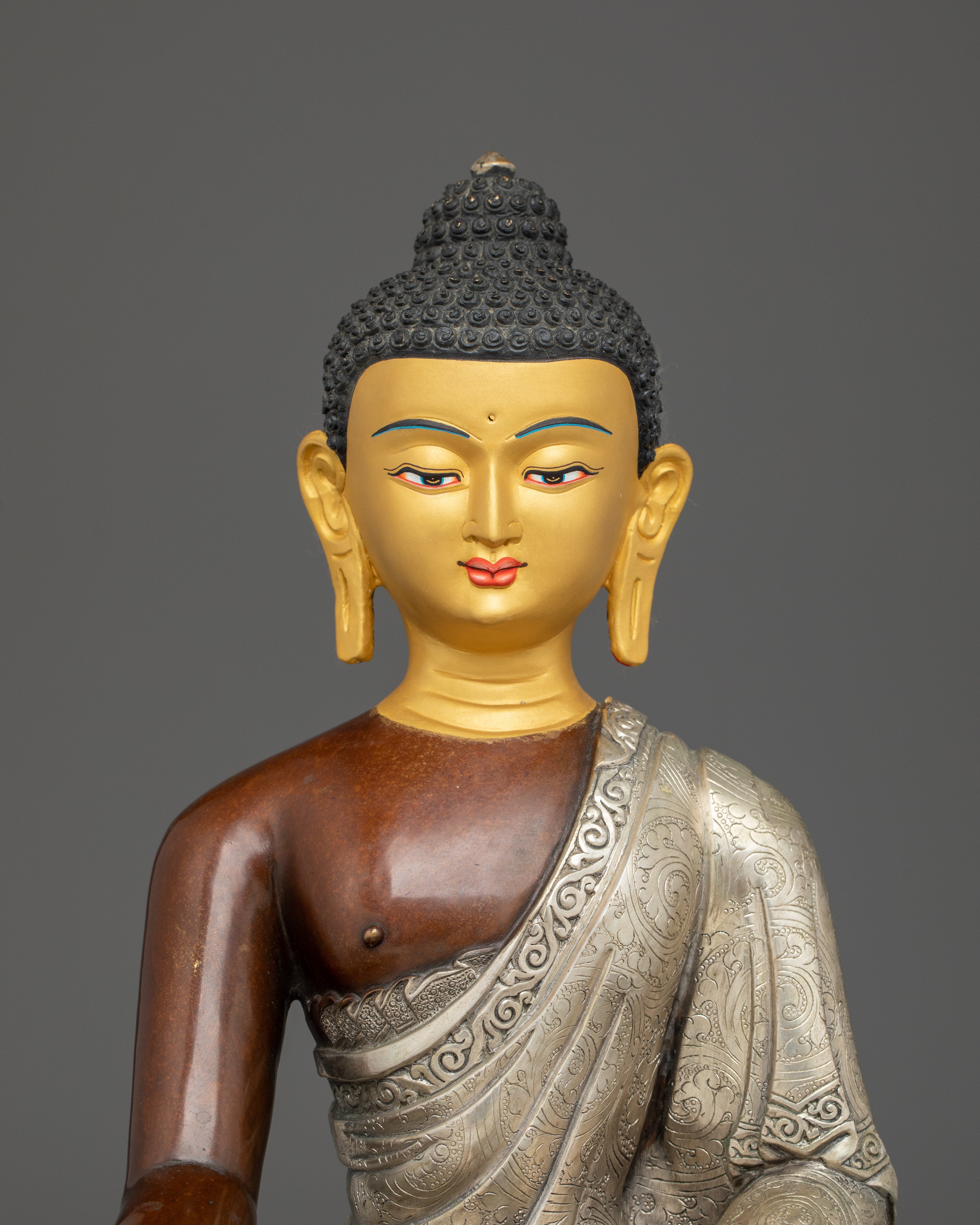 Historical Sage Shakyamuni Buddha | Himalayan Icon of Peace