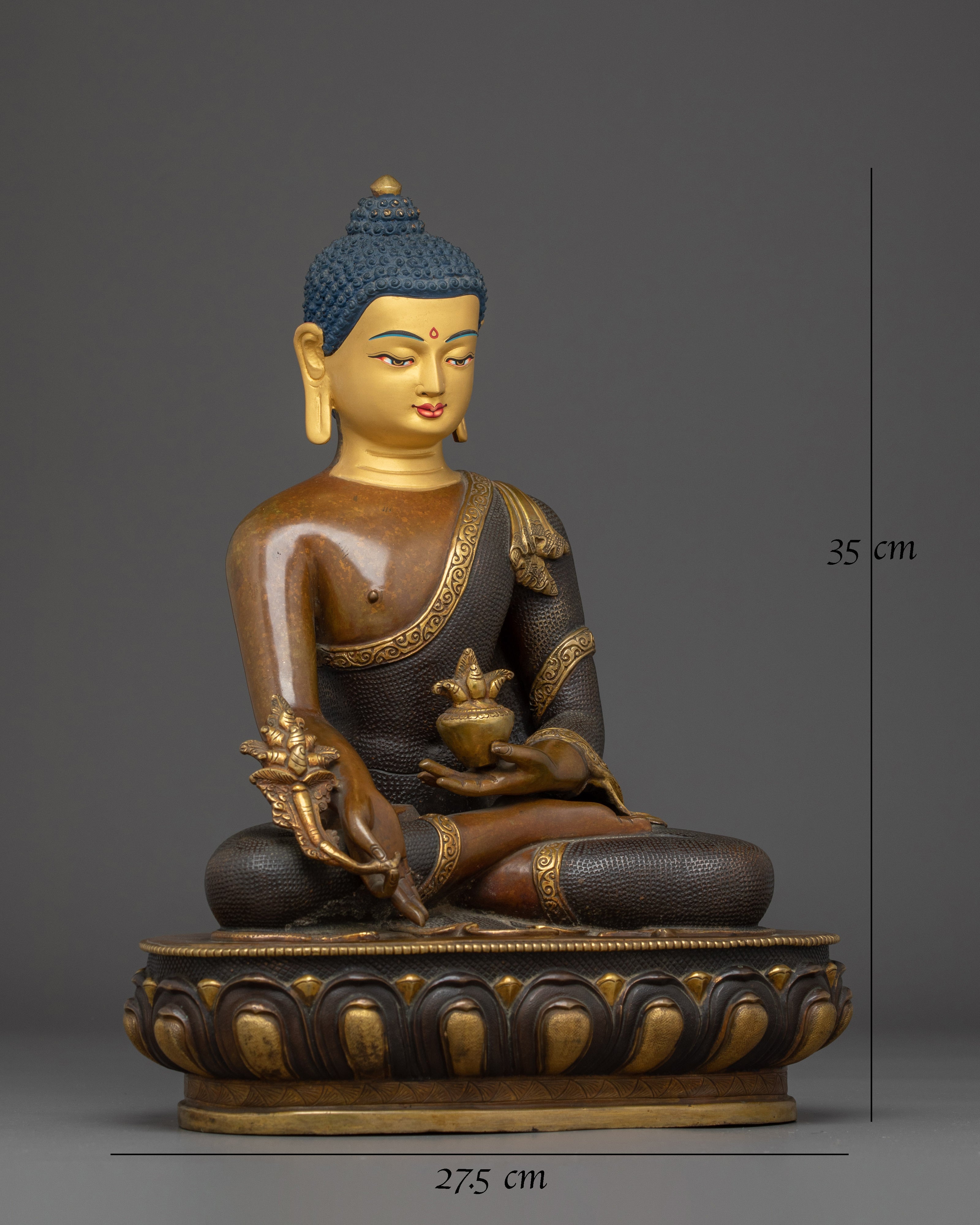 Healer Icon Medicine Buddha | Himalayan Icon for Meditation