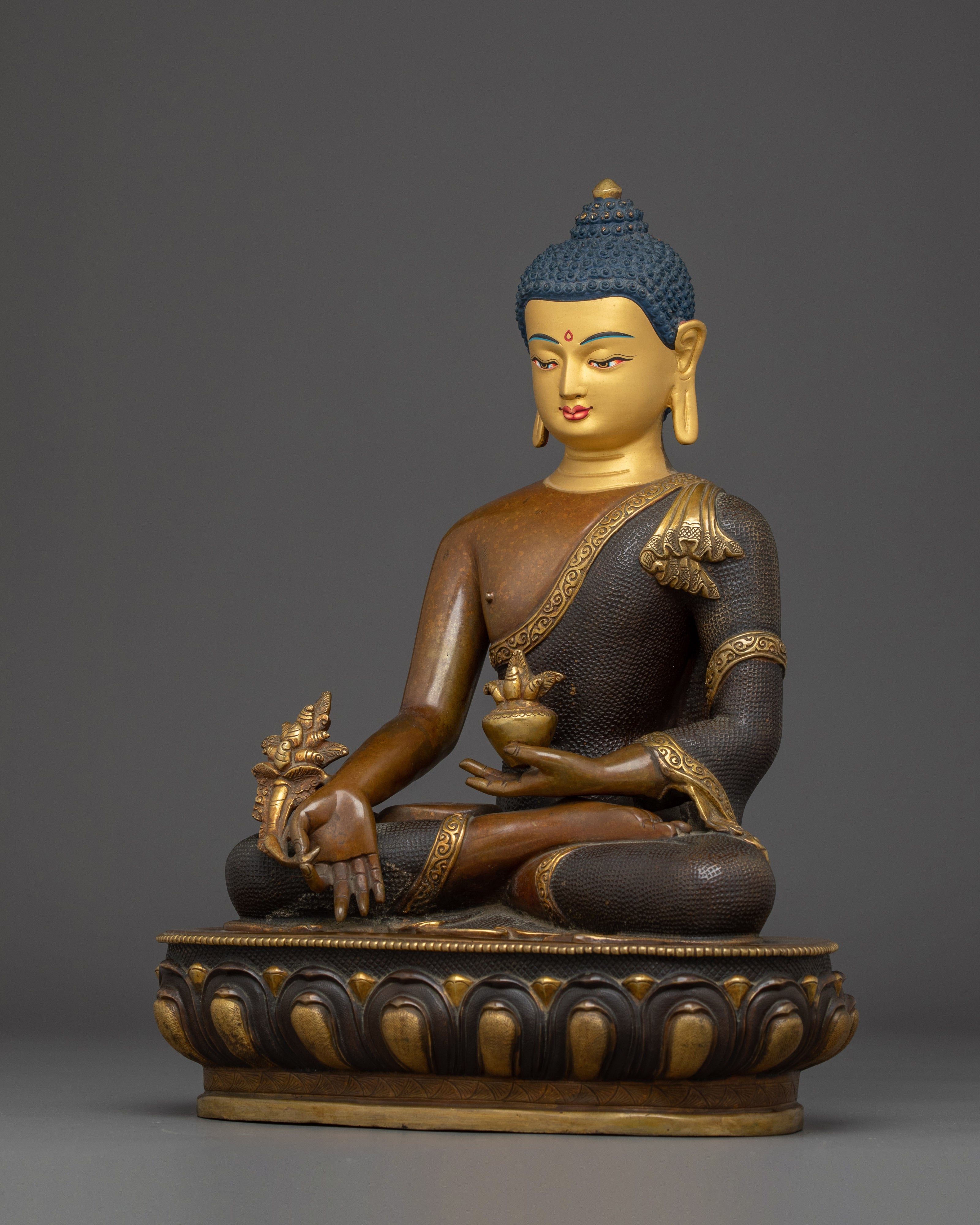 Healer Icon Medicine Buddha | Himalayan Icon for Meditation