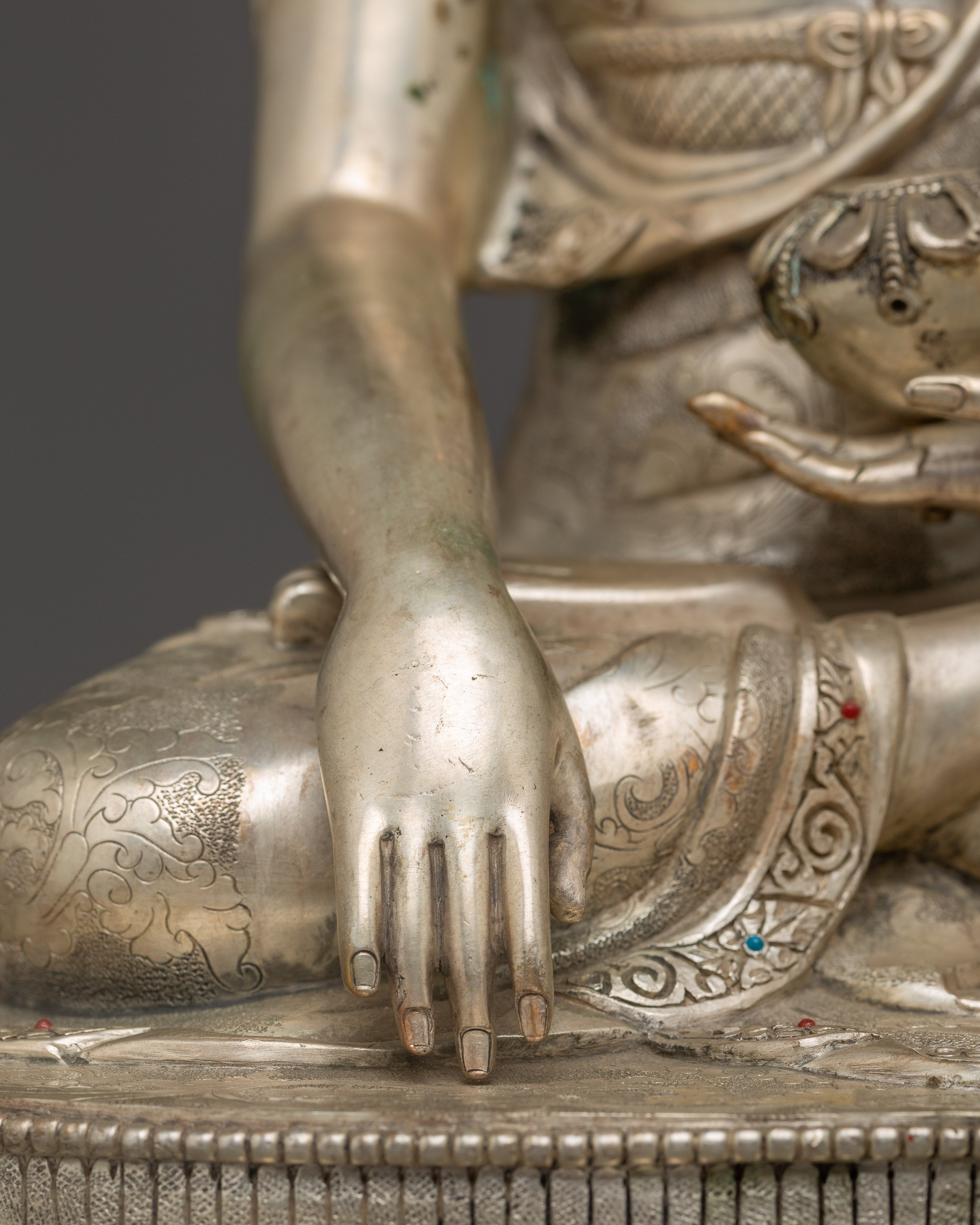 Shakyamuni Art, Historical Buddha of Dharma | Nepali Handcrafted Icon