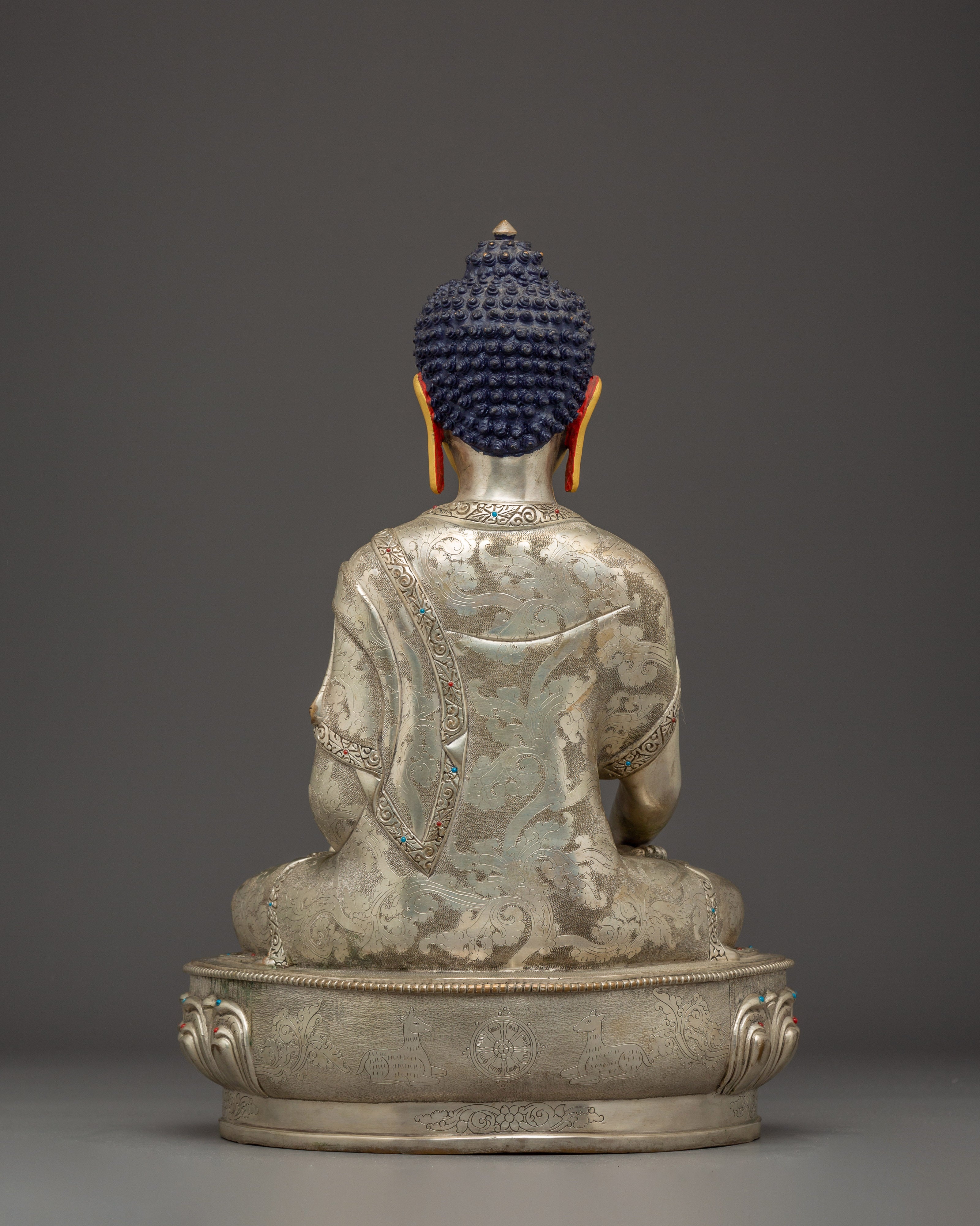 Shakyamuni Art, Historical Buddha of Dharma | Nepali Handcrafted Icon