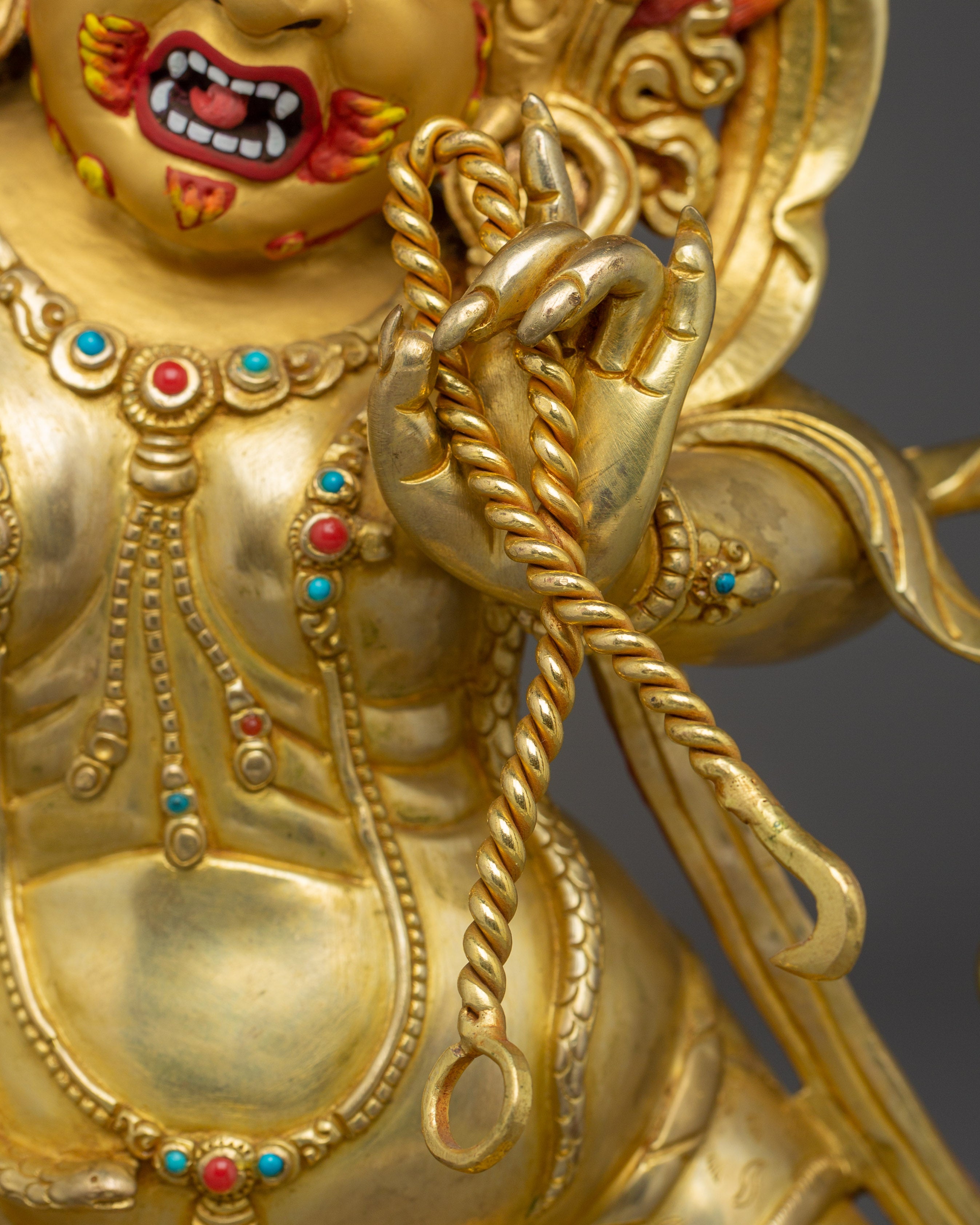 Vajrapani Art: Buddhist Wrathful Bodhisattva