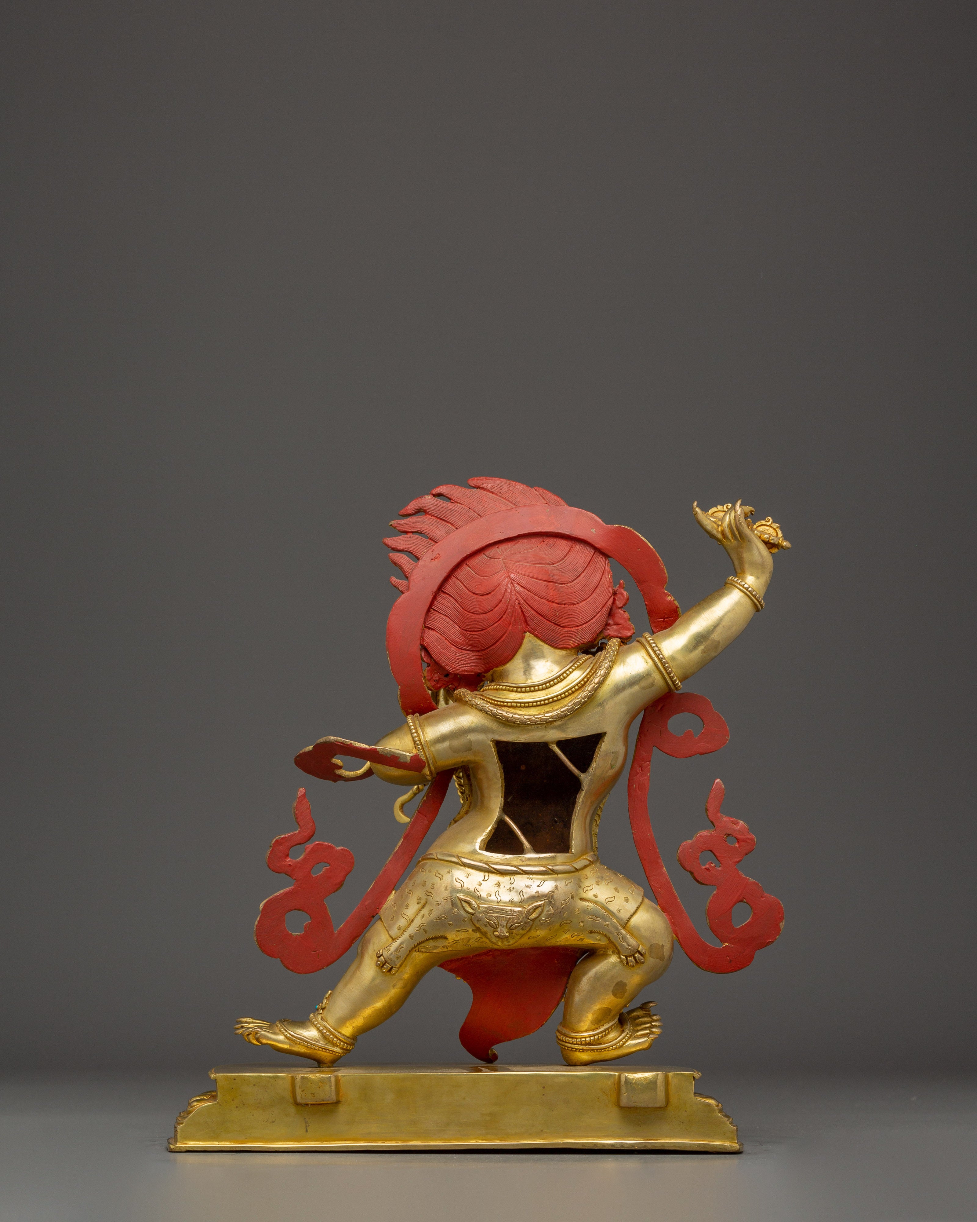 Vajrapani Art: Buddhist Wrathful Bodhisattva