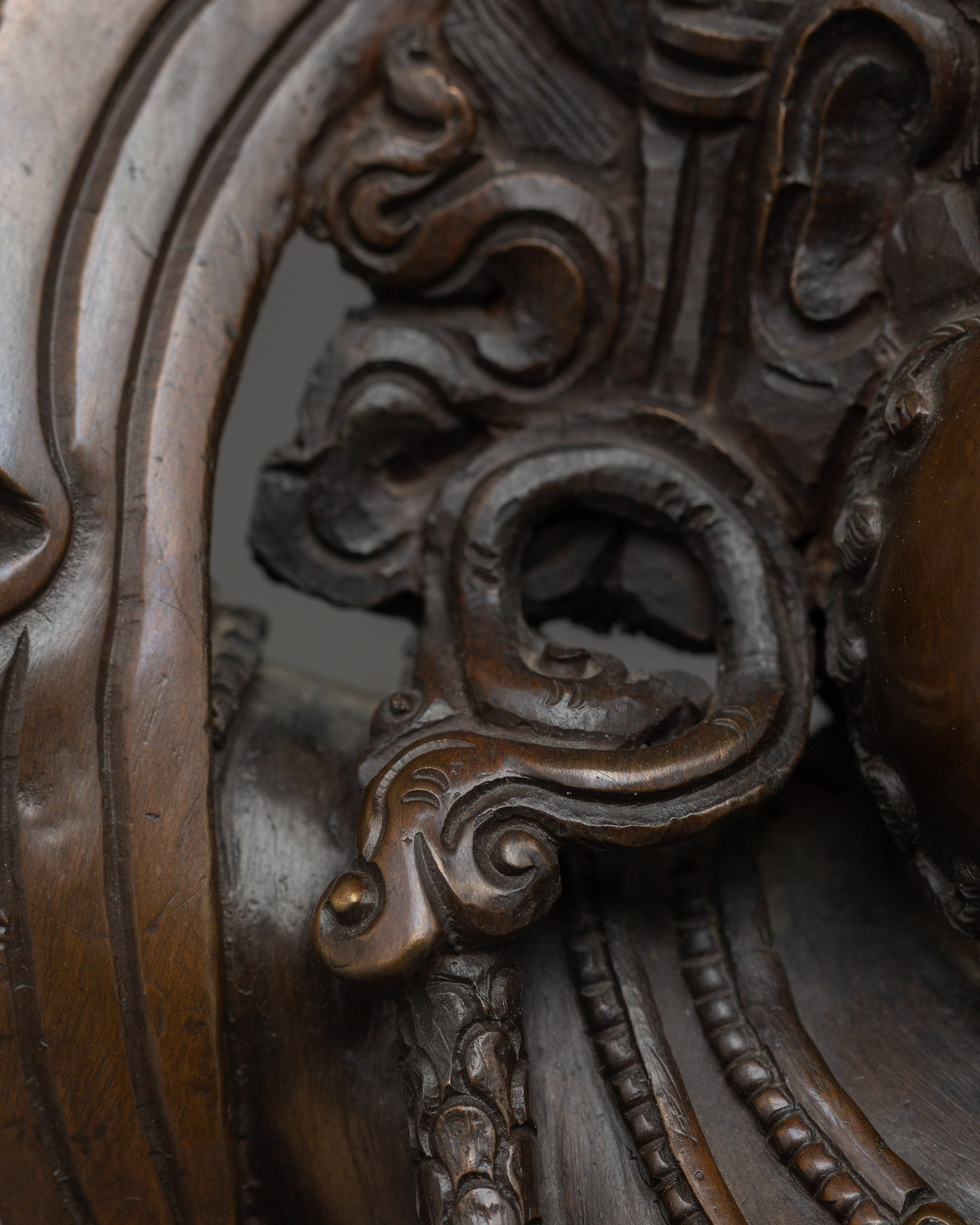 Vajrapani Oxidized Statue: The Dharma Protector