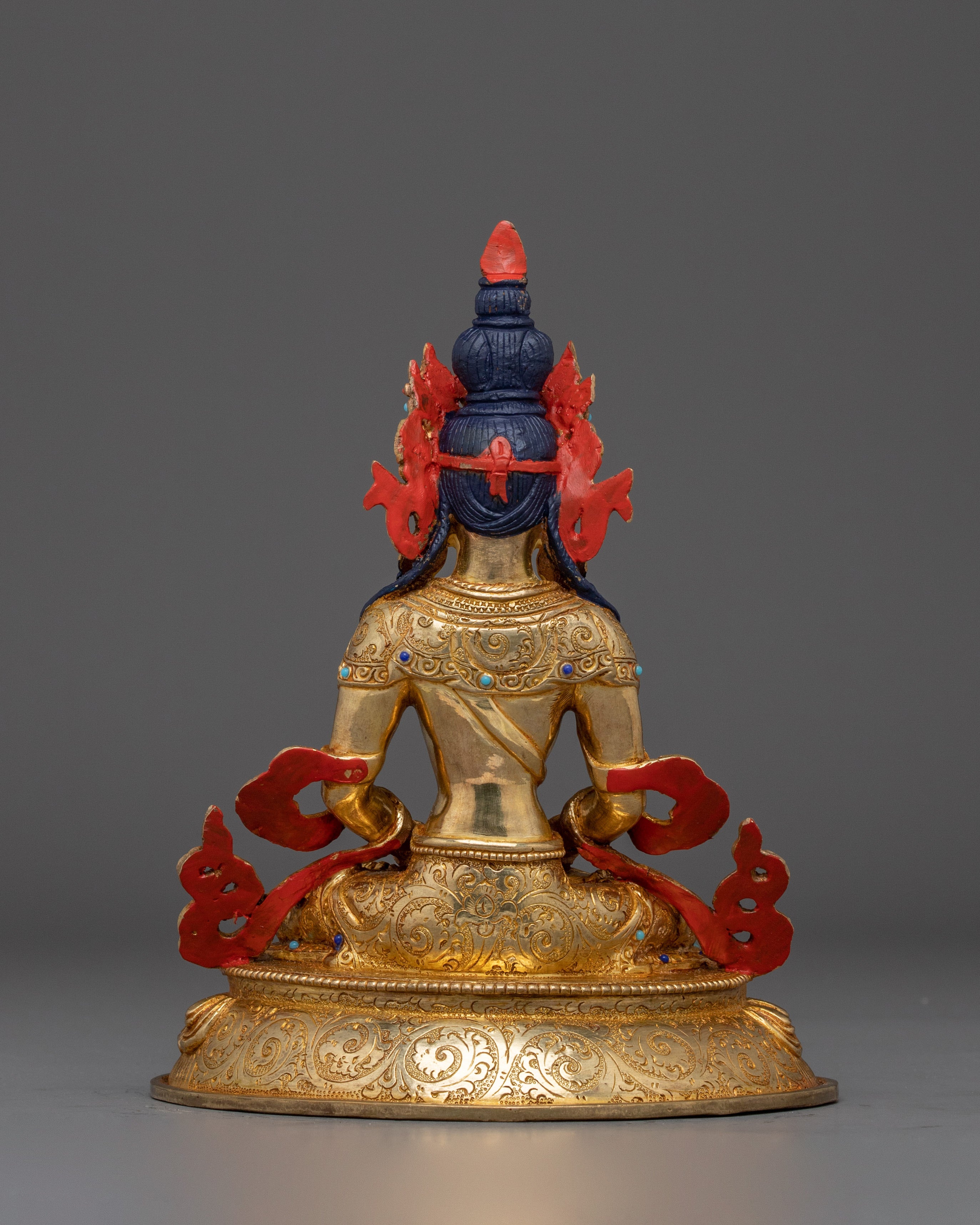 Amitayus Art, Buddha of Eternal Life | Handcrafted Nepali Figure