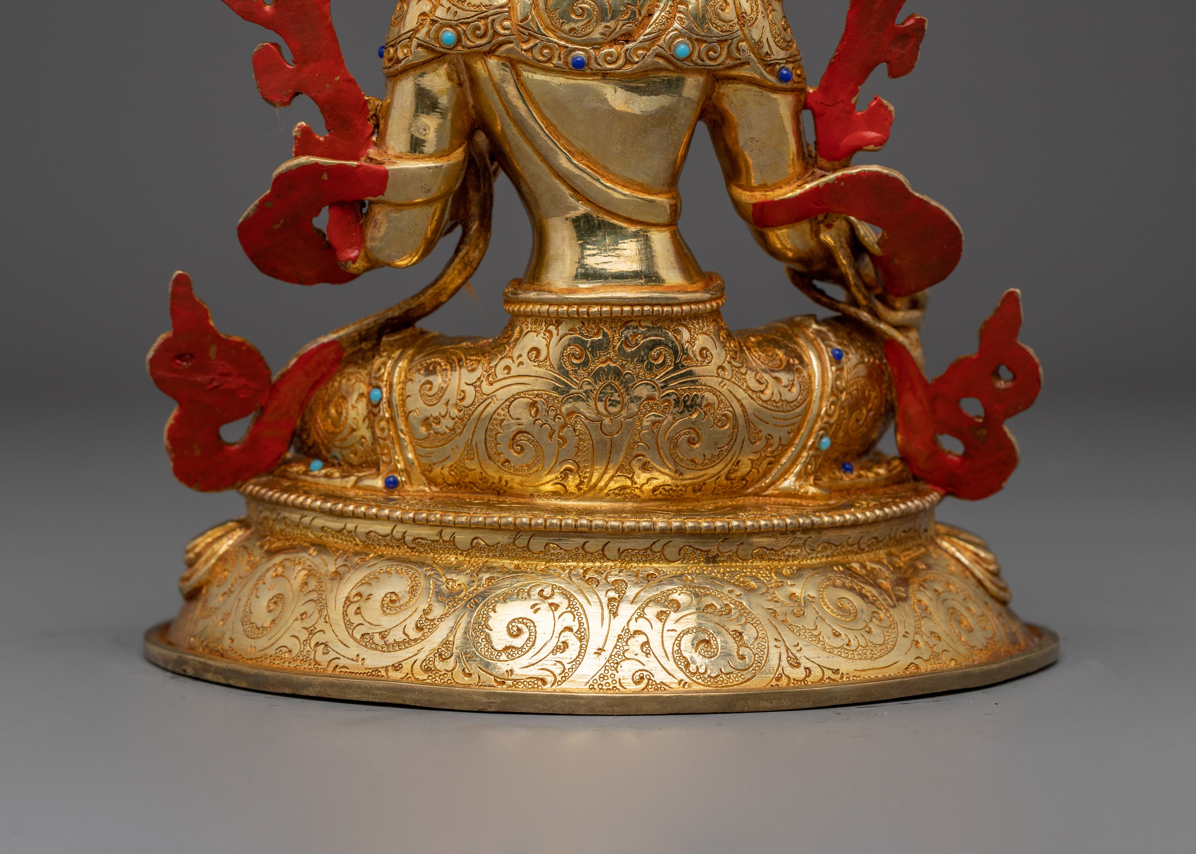 Green Tara Art: Buddhist Protection Goddess