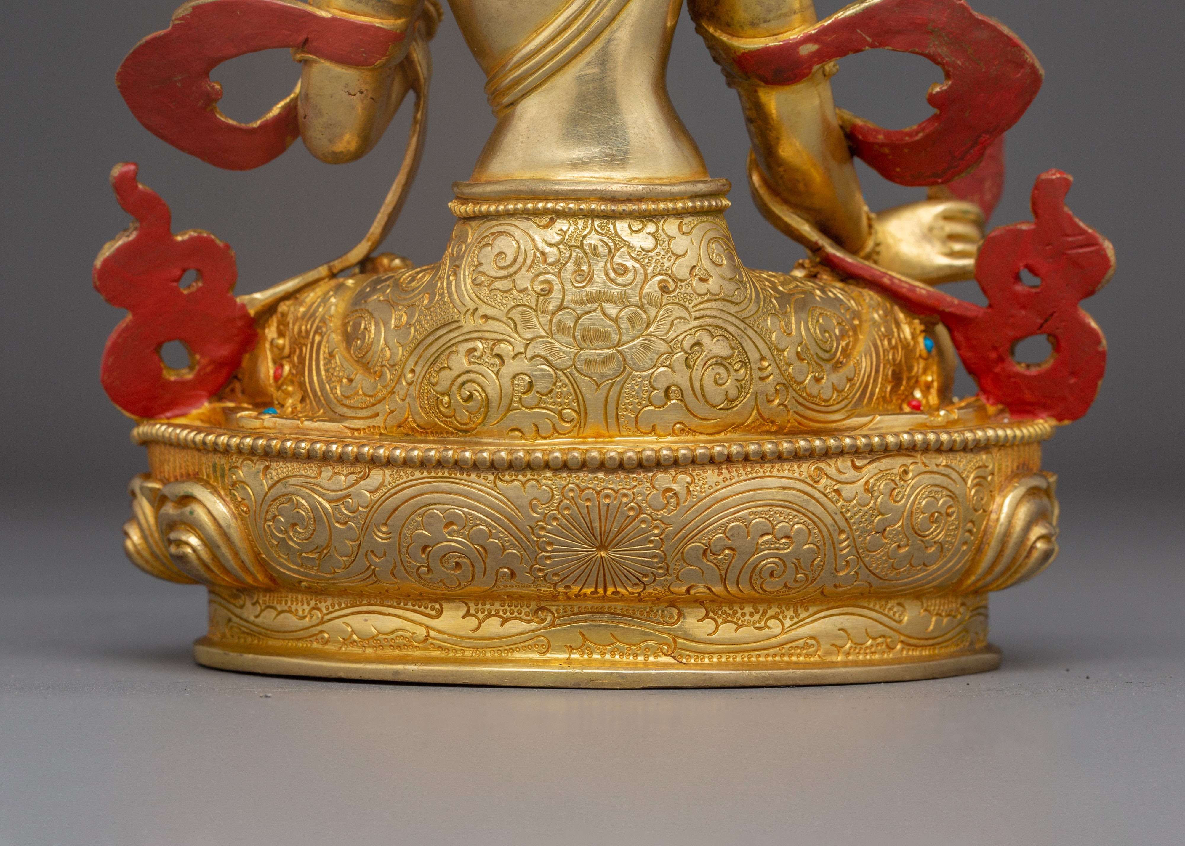 Golden Dukar Statue for Spiritual Protection