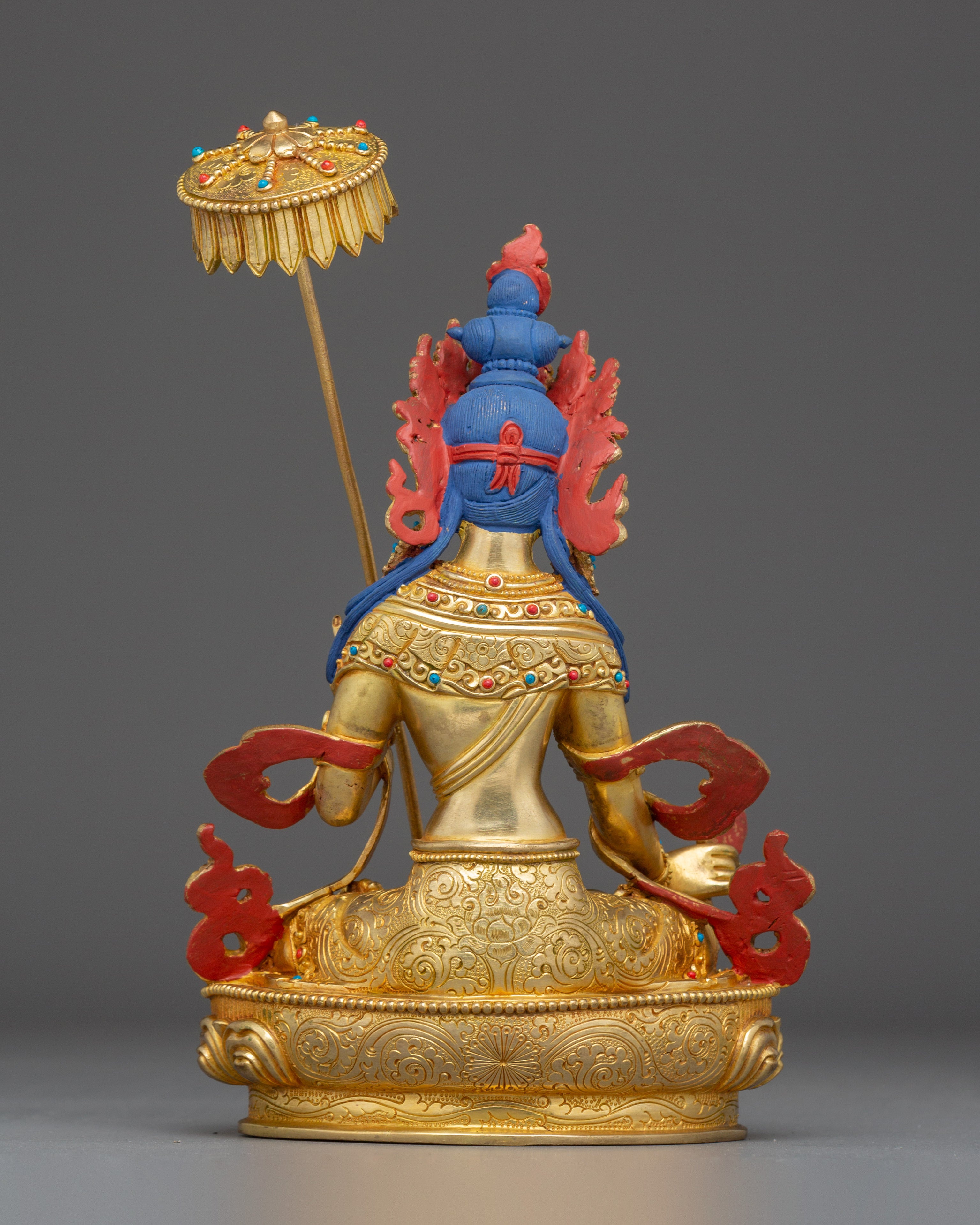 Golden Dukar Statue for Spiritual Protection